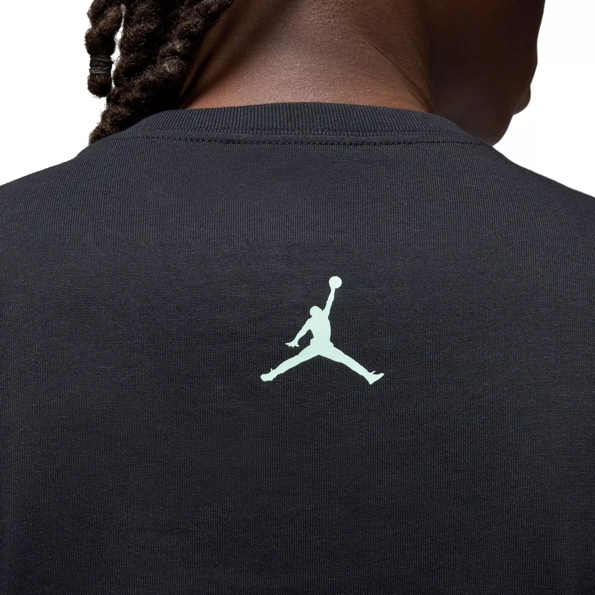 Jordan Men's Sport Dri-FIT Graphic Tee - Black - BLACK