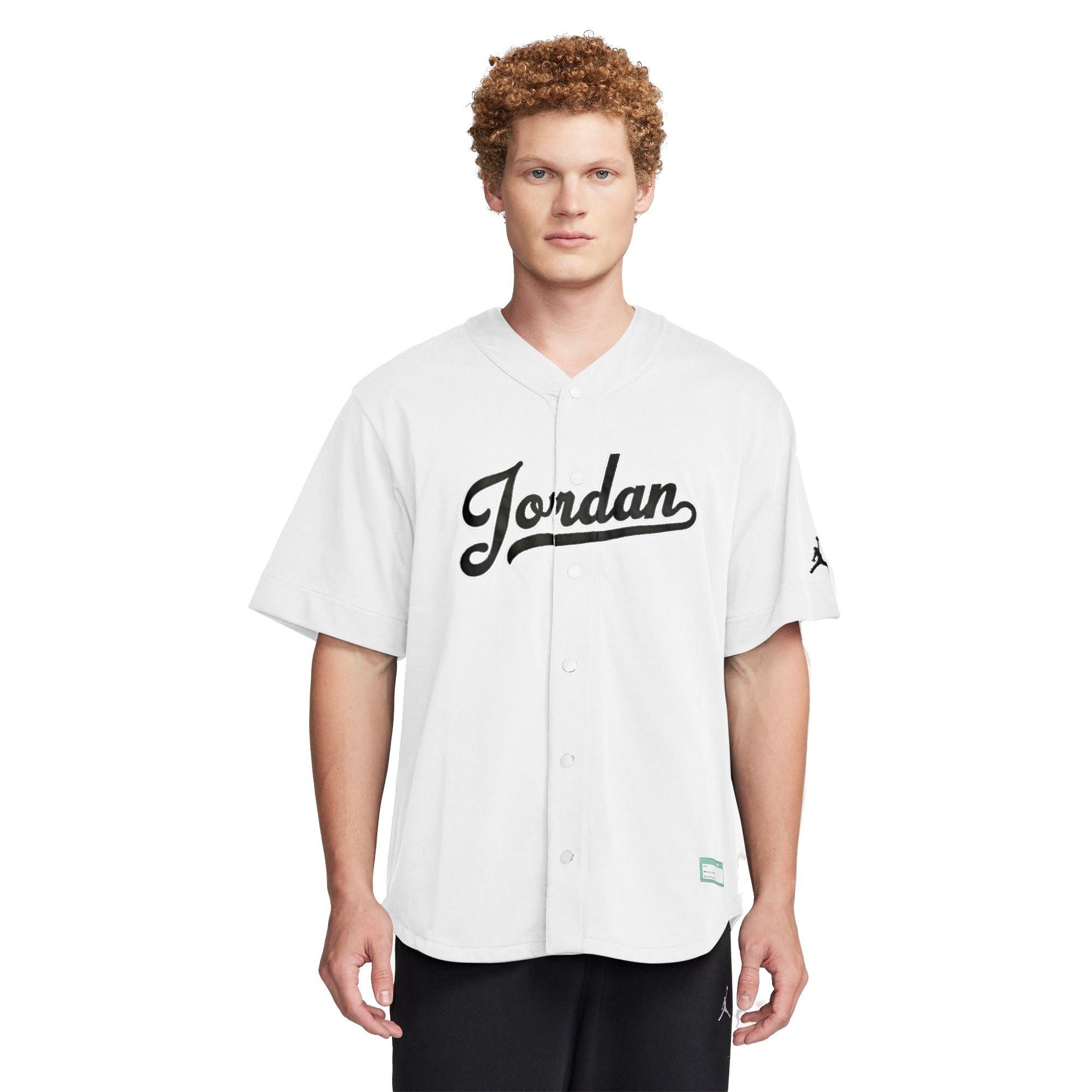 Jordan Men's Flight MVP Baseball Statement Top - White - WHITE Thumbnail View 1