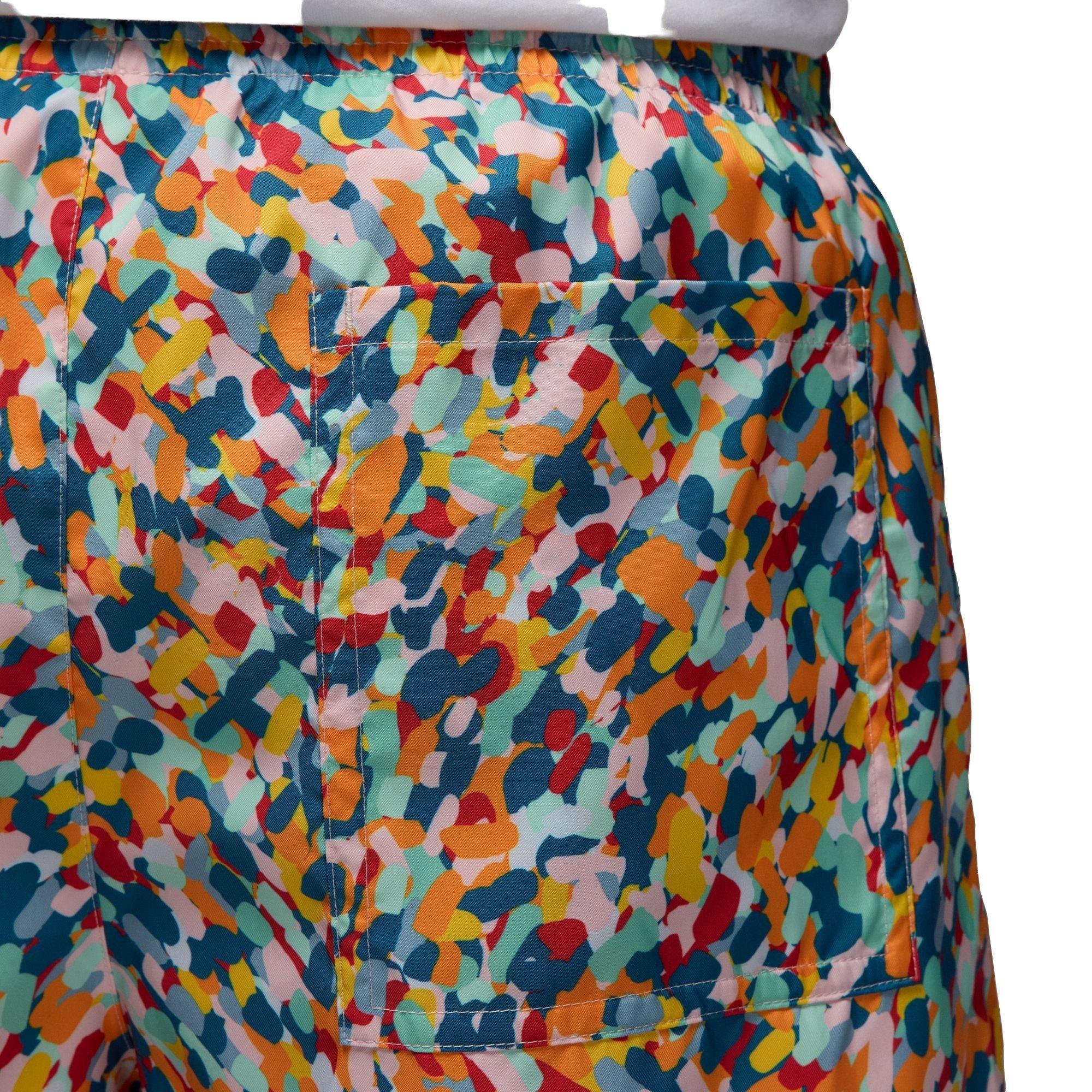 Jordan Men's Essentials Printed Shorts - Multi - MULTI-COLOR Thumbnail View 5