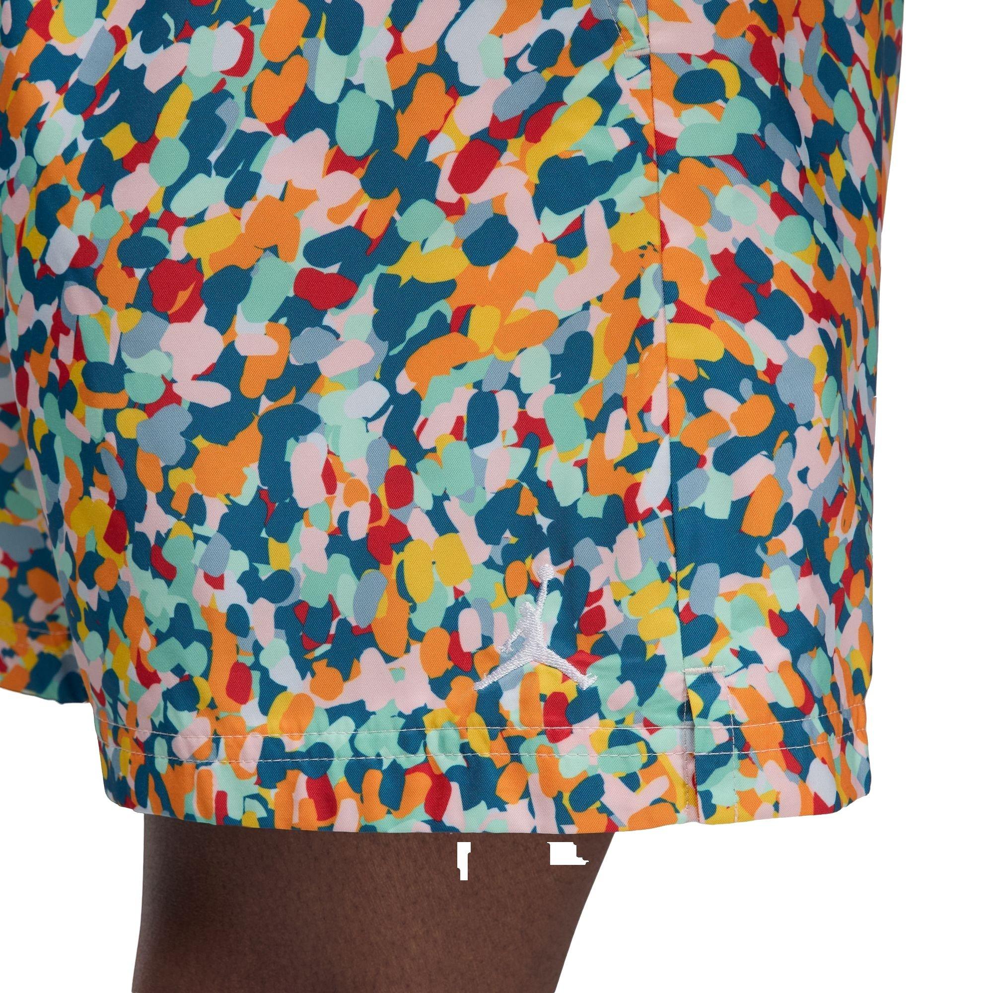 Jordan Men's Essentials Printed Shorts - Multi - MULTI-COLOR Thumbnail View 6