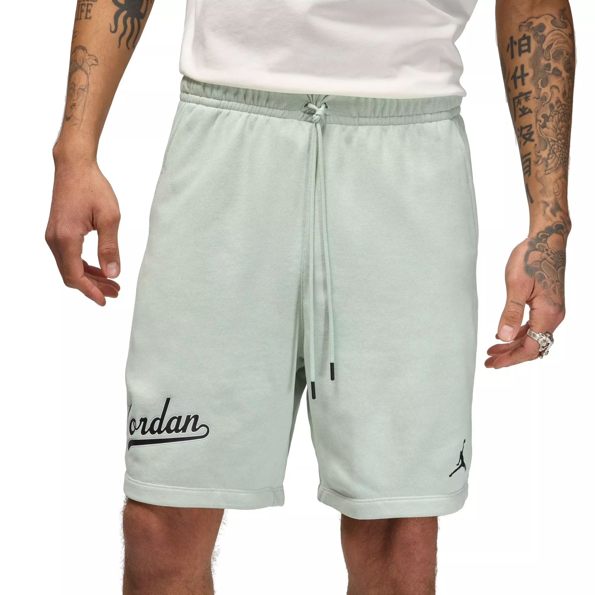 Jordan Men's Flight MVP Fleece Short - Seafoam - SEAFOAM