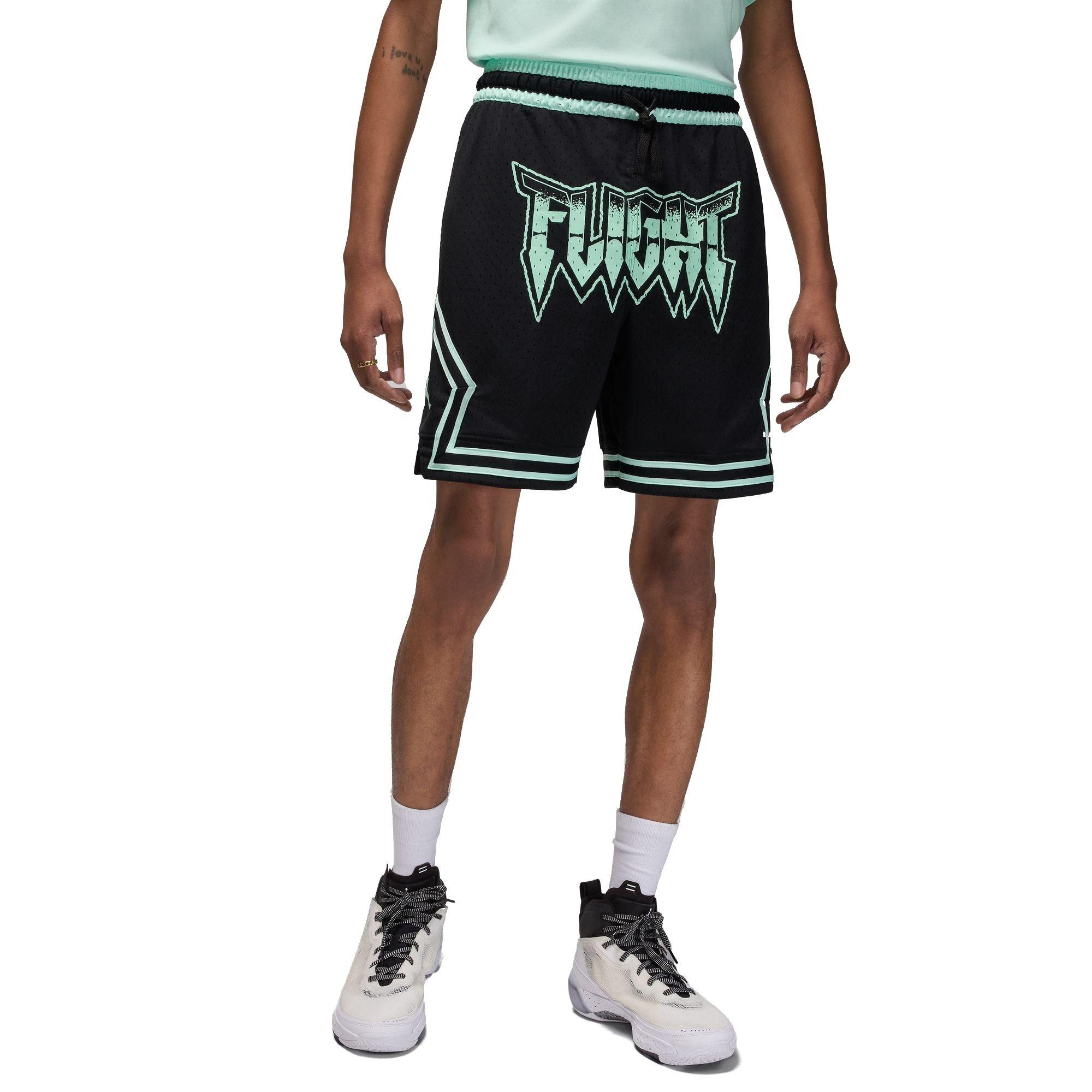 Jordan Men's Dri-FIT Sport HBR Diamond Shorts - Black - BLACK Thumbnail View 3