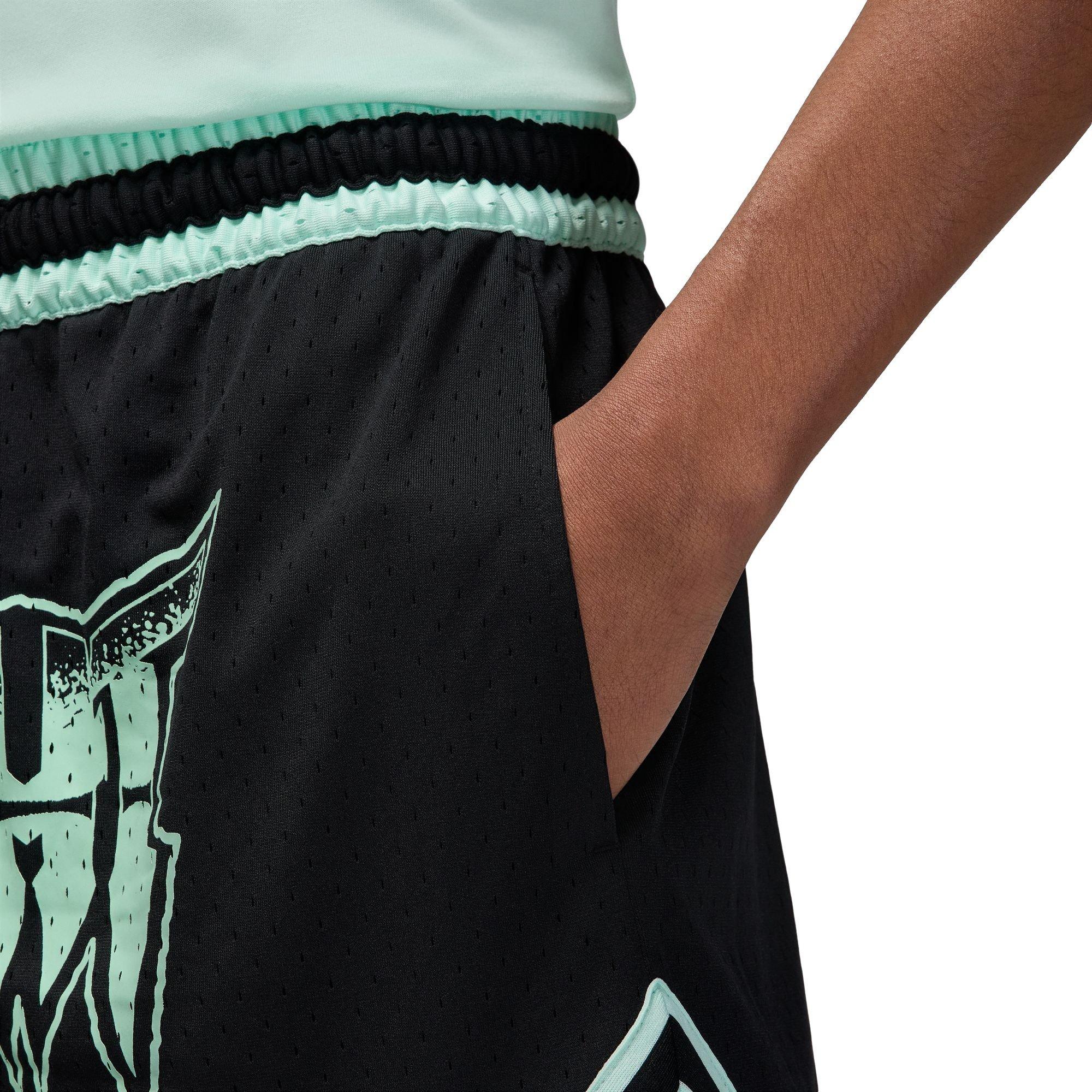 Jordan Men's Dri-FIT Sport HBR Diamond Shorts - Black - BLACK Thumbnail View 4