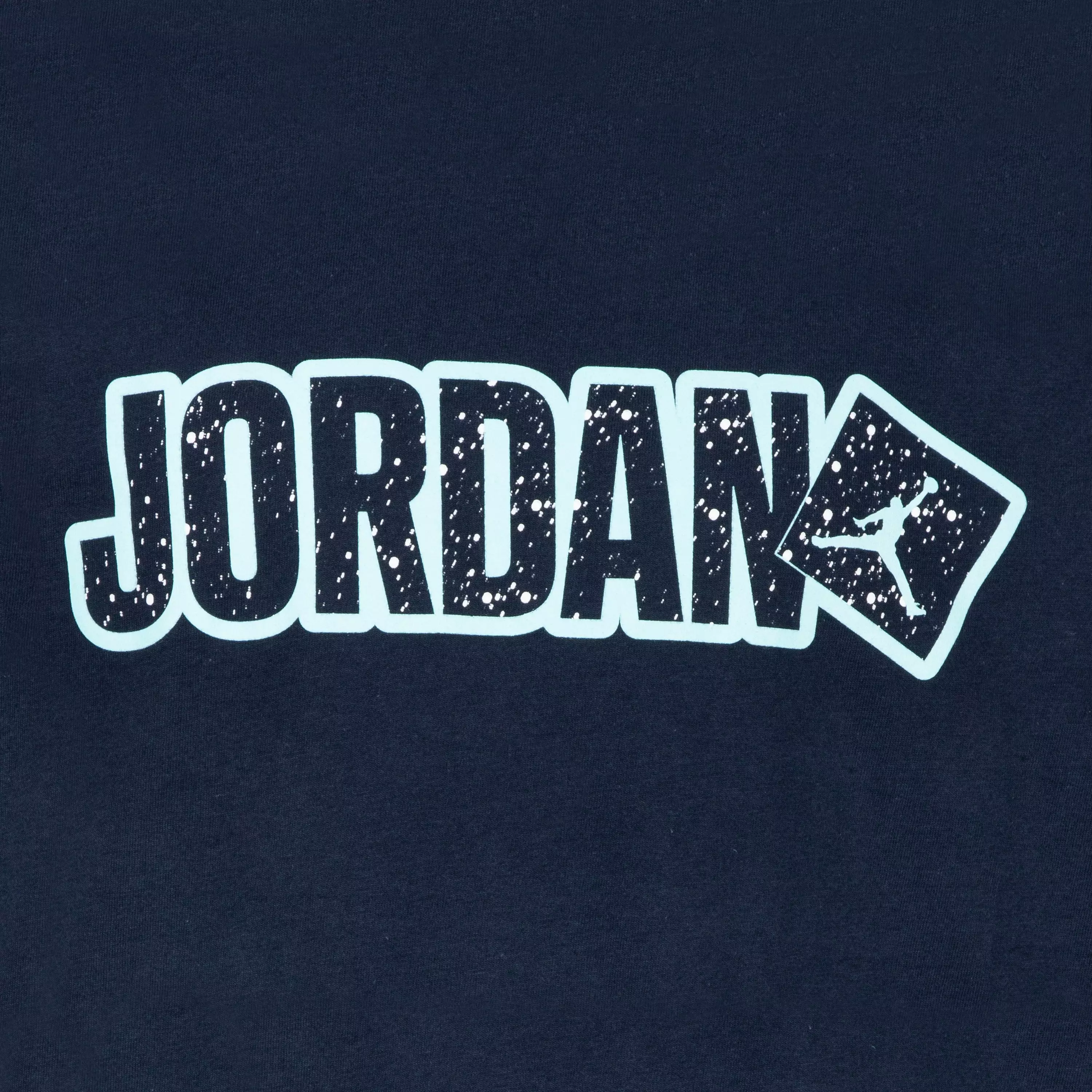 Jordan Big Boys' Sticker Tee - NAVY