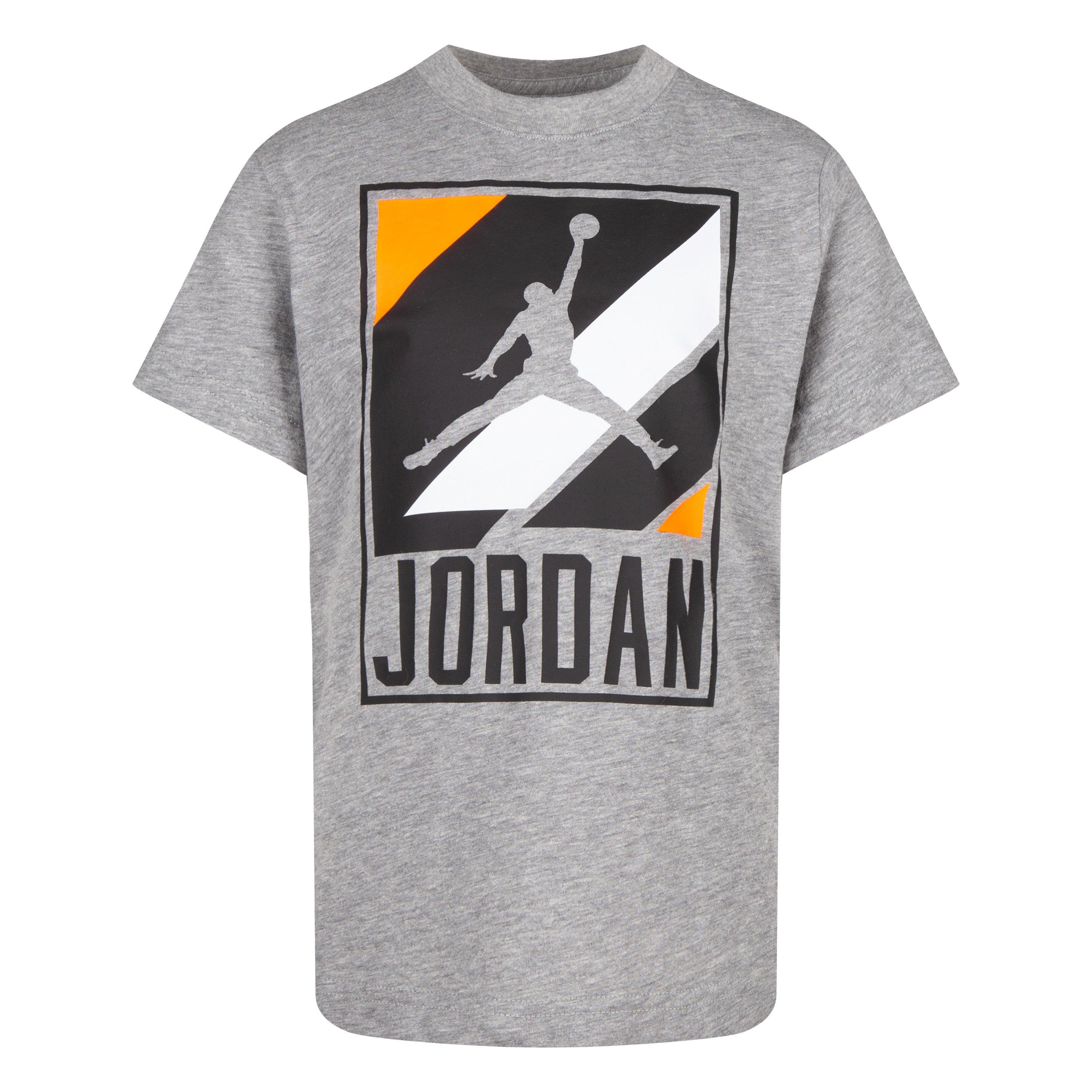 Jordan Big Boys' Moto Speed Tee - GREY Thumbnail View 1