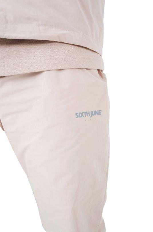 Sixth June Nylon Sport Men's Beige Joggers