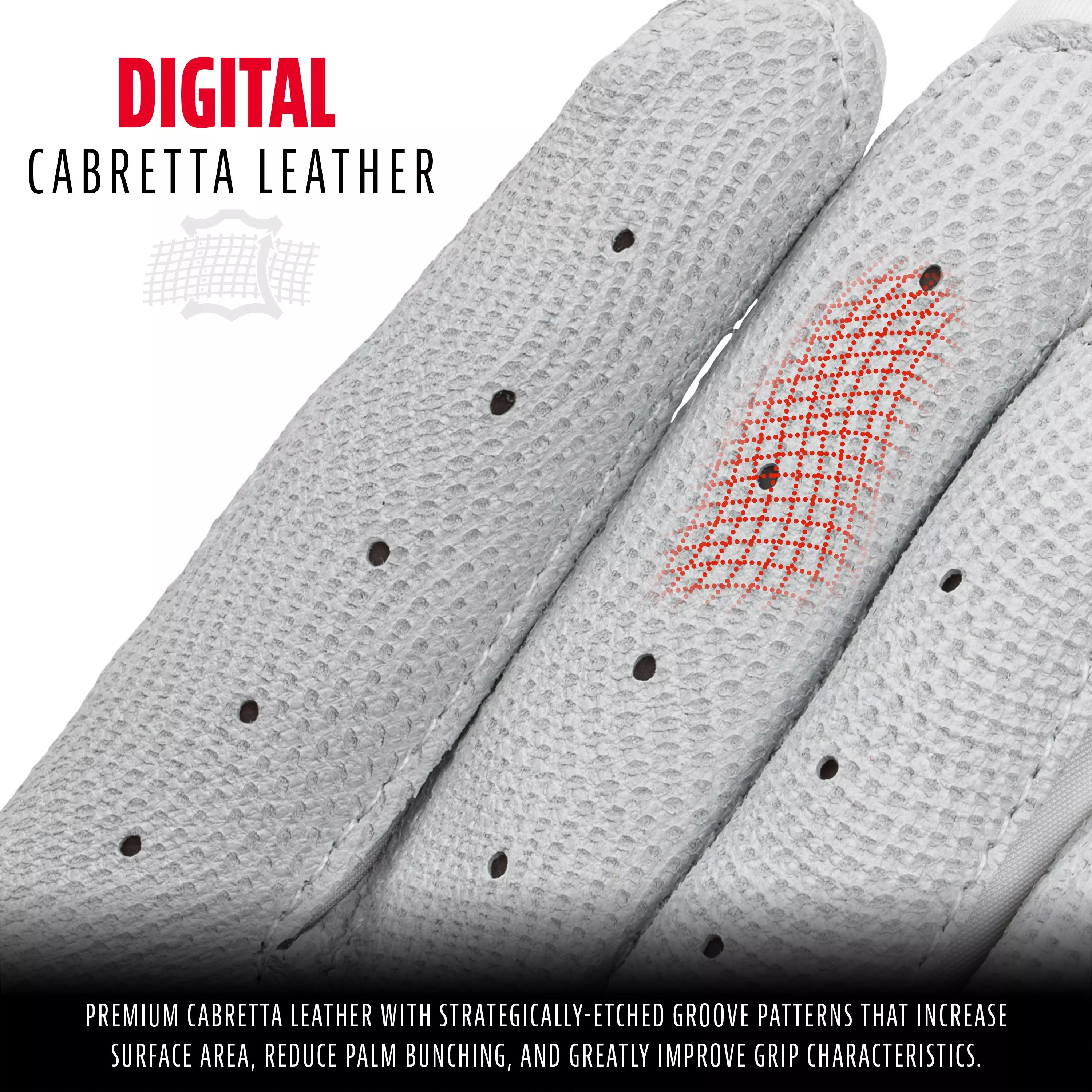 Franklin Youth CFX Pro White Batting Gloves - Medium - WHITE