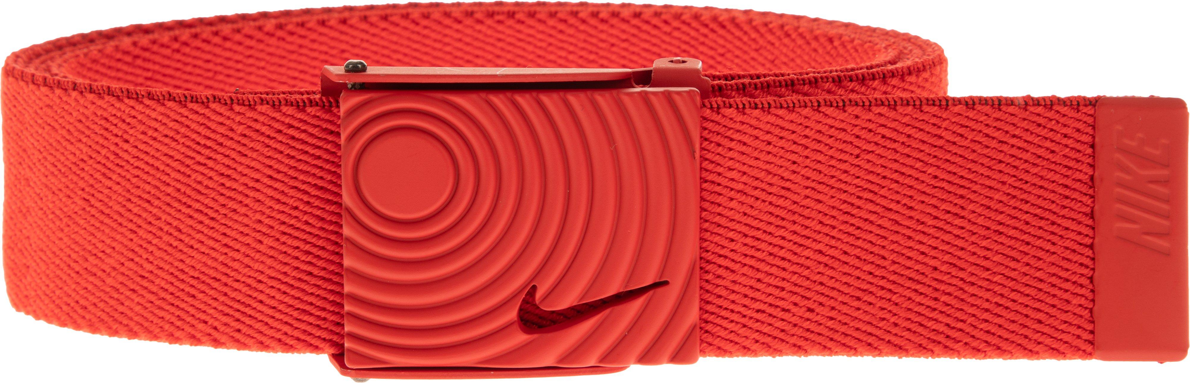 Nike AF1 Outsole Stretch Web Belt-Red - RED Thumbnail View 1