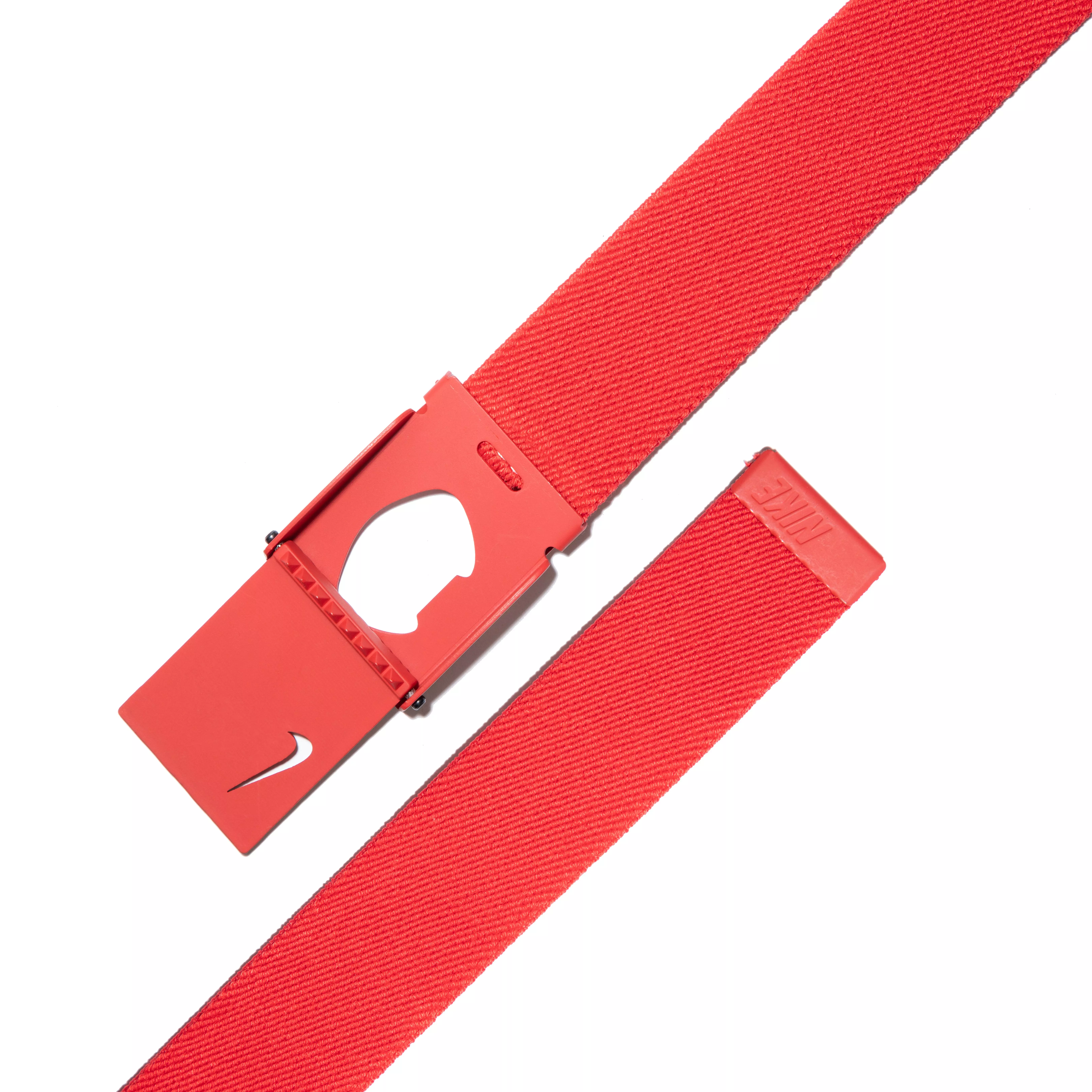 Nike AF1 Outsole Stretch Web Belt-Red - RED
