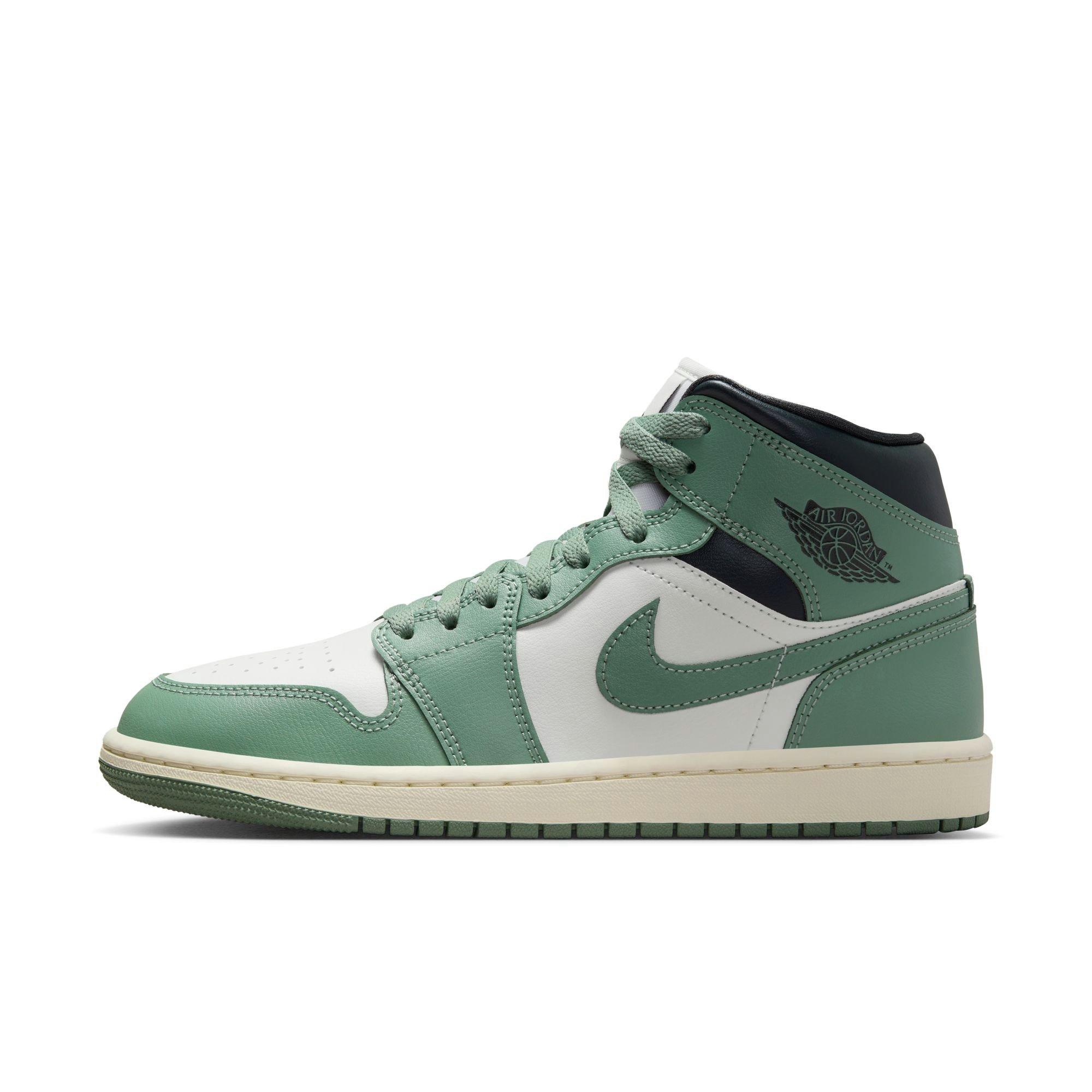 Jordan 1 Mid Women's Sail/Jade Smoke/Anthracite Shoe