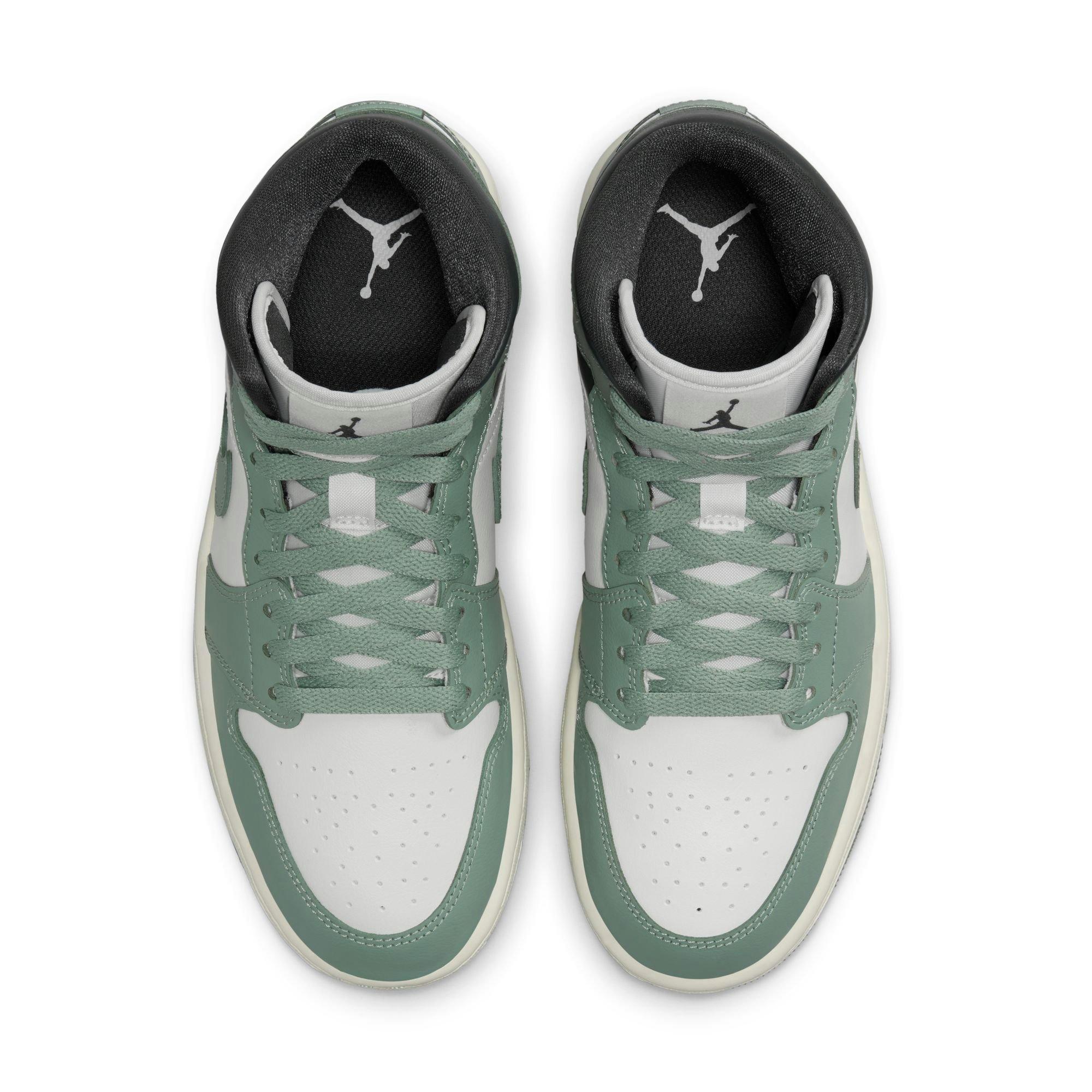 Jordan 1 Mid Women's Sail/Jade Smoke/Anthracite Shoe