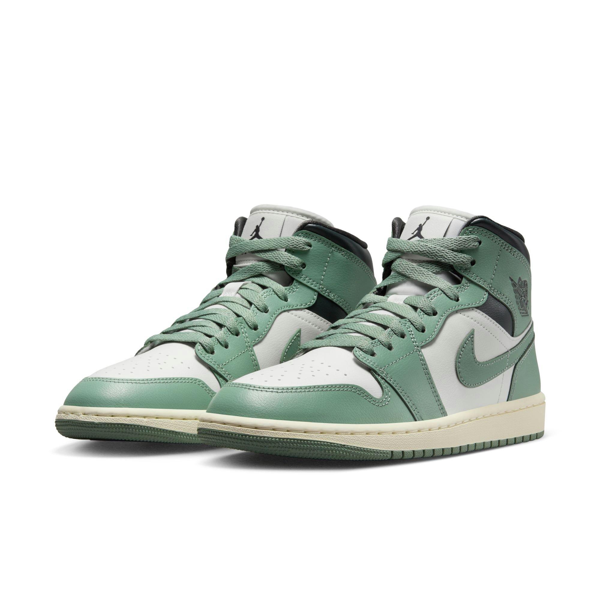 Jordan 1 Mid Women's Sail/Jade Smoke/Anthracite Shoe