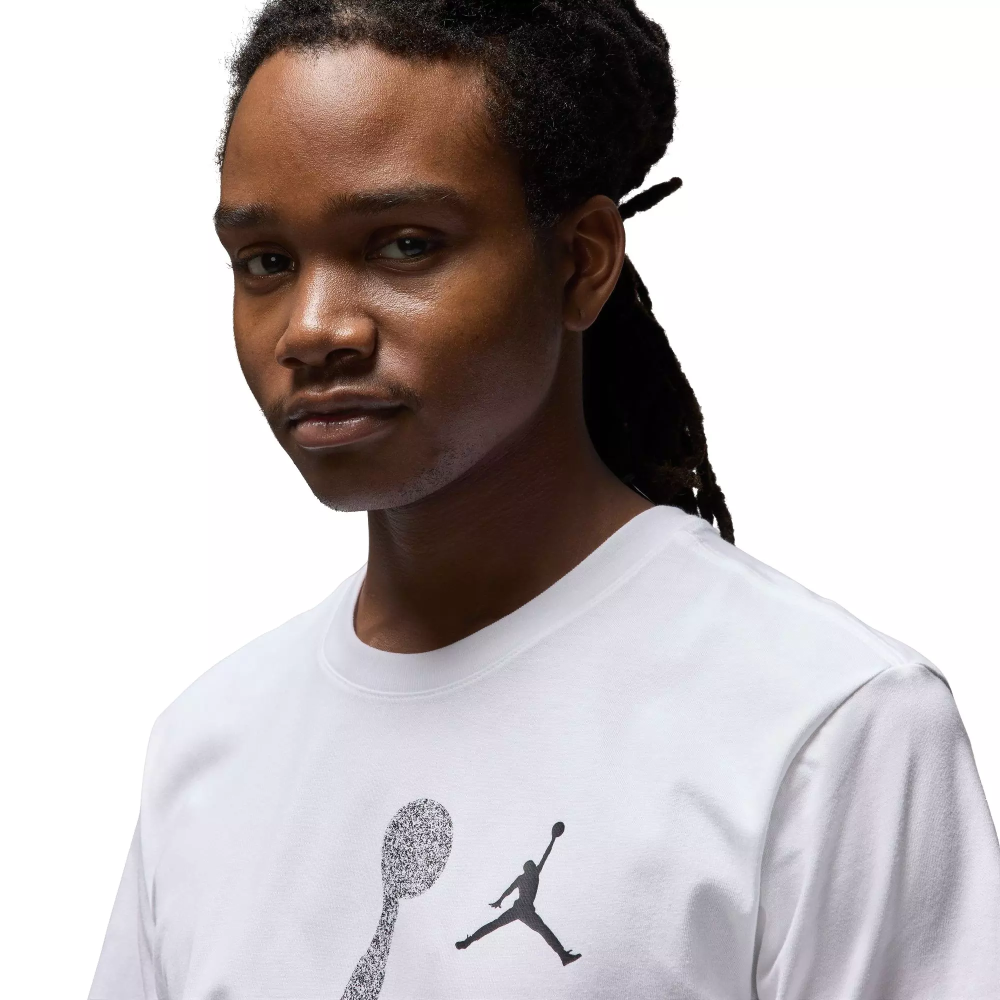 Jordan Men's Jumbo Jumpman Tee - WHITE