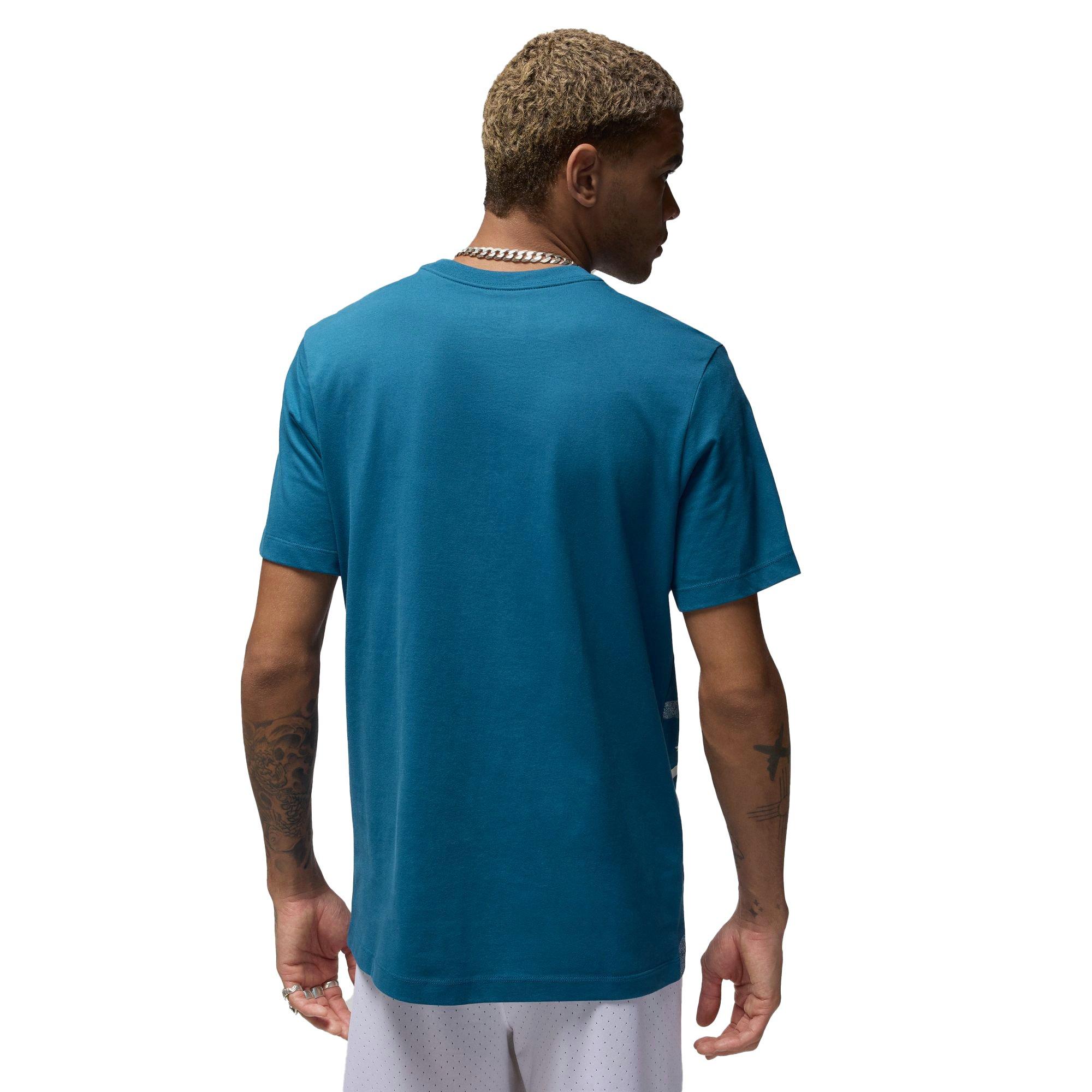 Jordan Men's Jumpman Graphic Tee - Blue - BLUE Thumbnail View 2