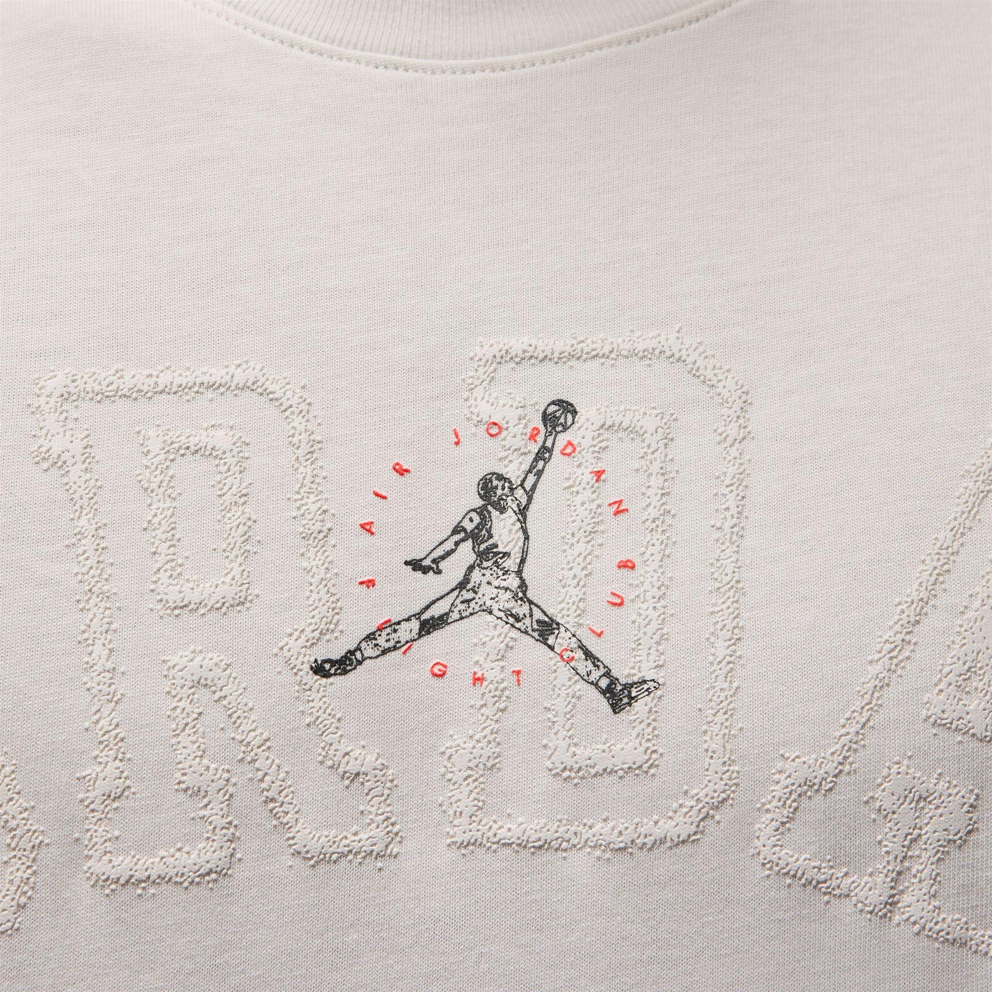 Jordan Men's Gel 1985 Tee - Phantom - KHAKI Thumbnail View 5