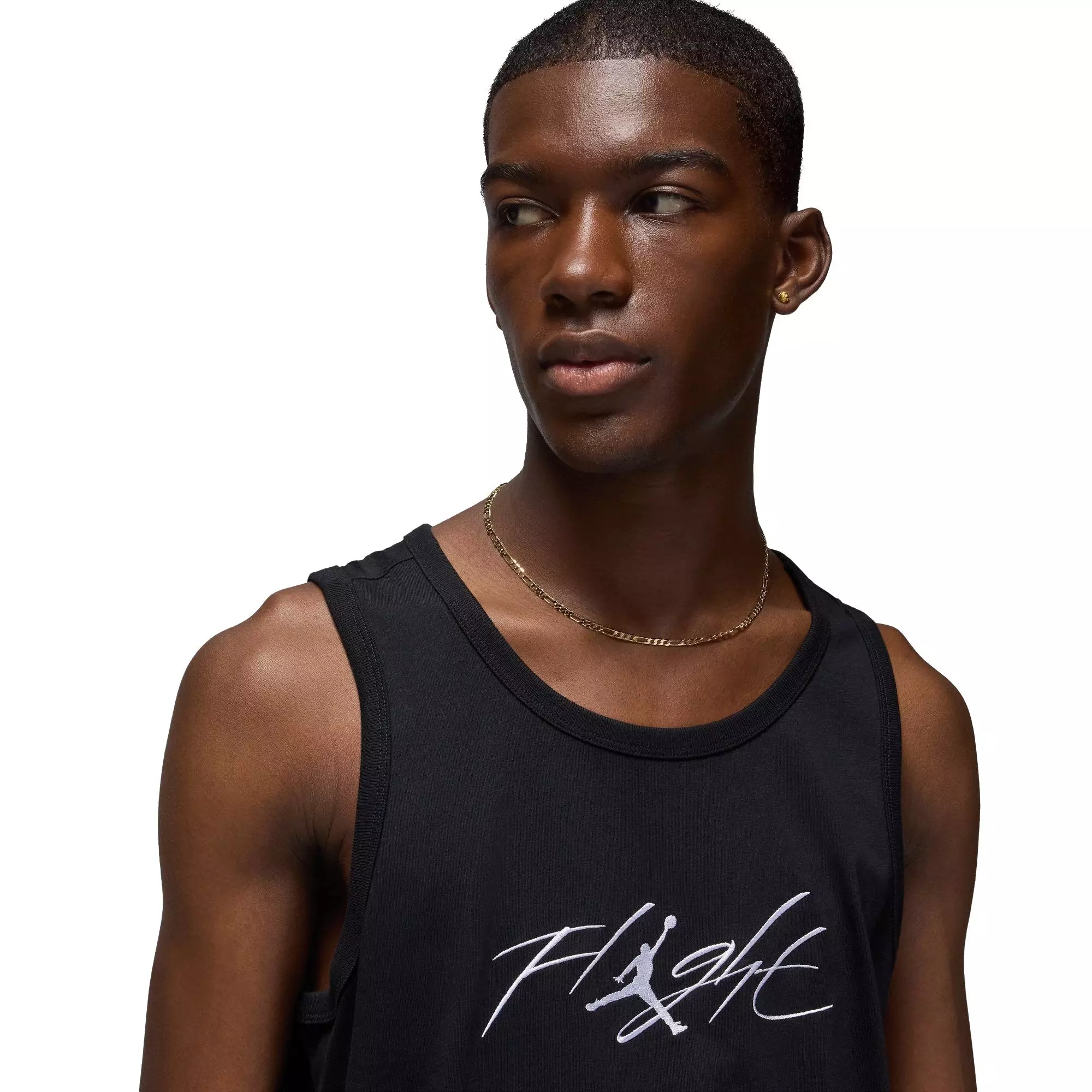 Jordan Men's Essential Graphic Tank - Black/White - BLACK/WHITE