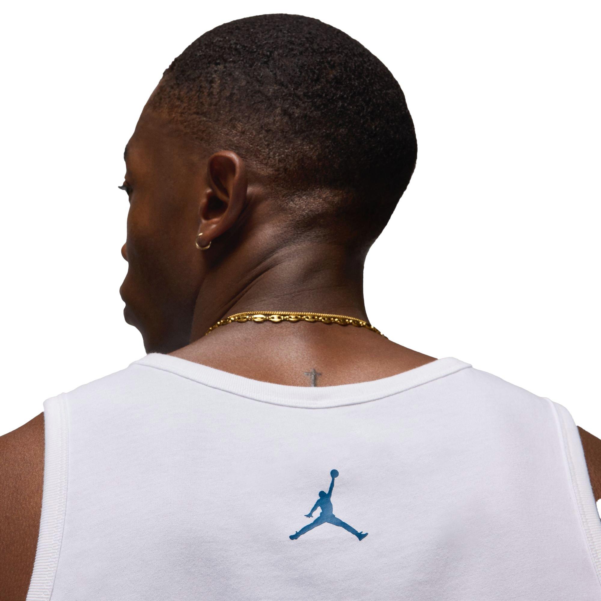 Jordan Men's Flight Essentials Tank - WHITE Thumbnail View 5