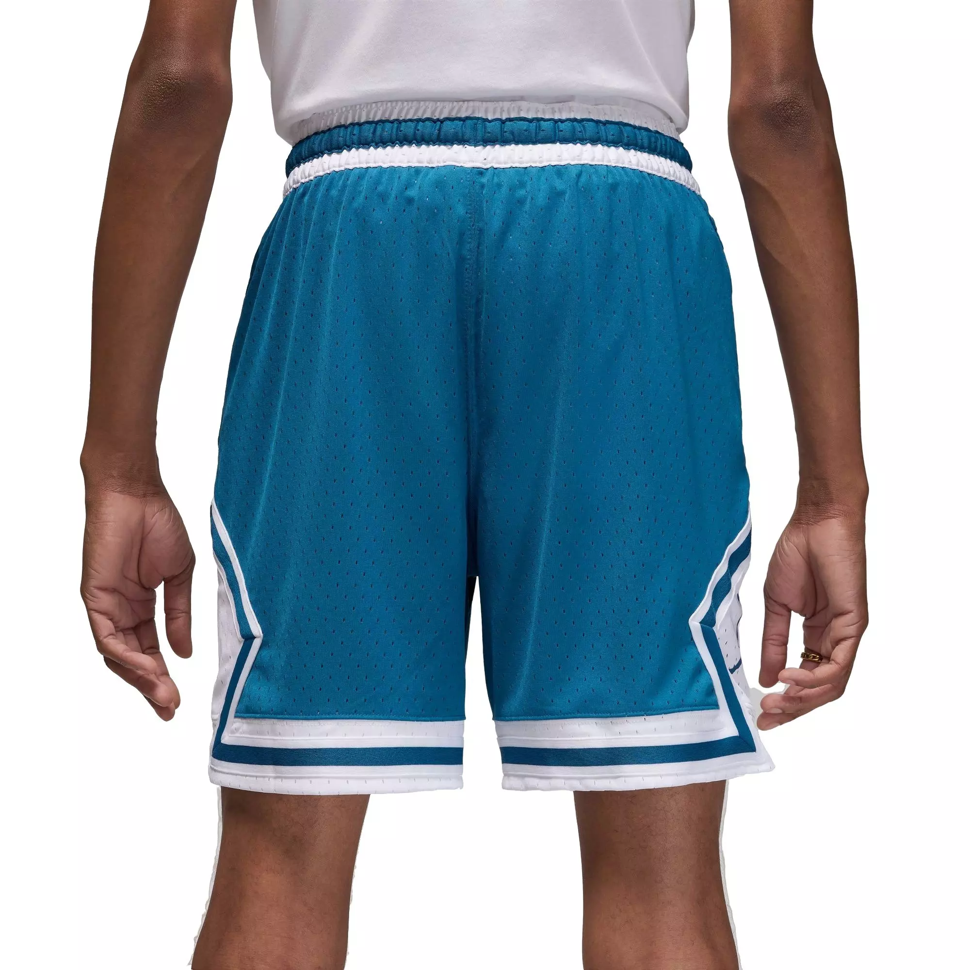 Jordan Men's Diamond Mesh Shorts - Industrial Blue - BLUE