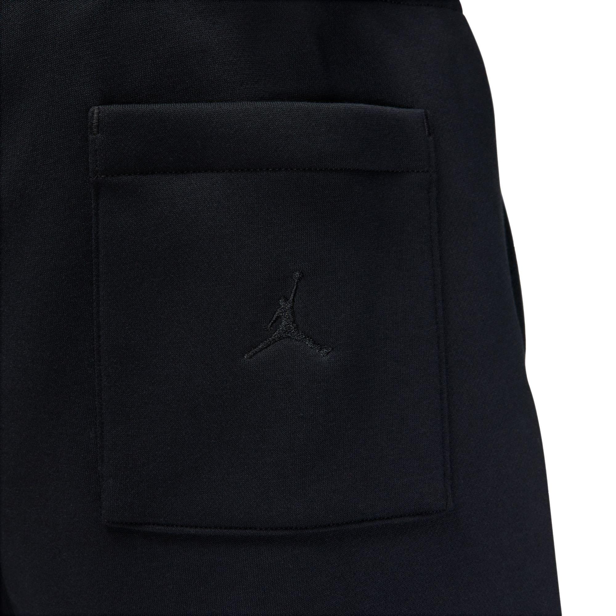 Jordan Men's Flight Brooklyn Fleece Shorts - Black - BLACK Thumbnail View 5