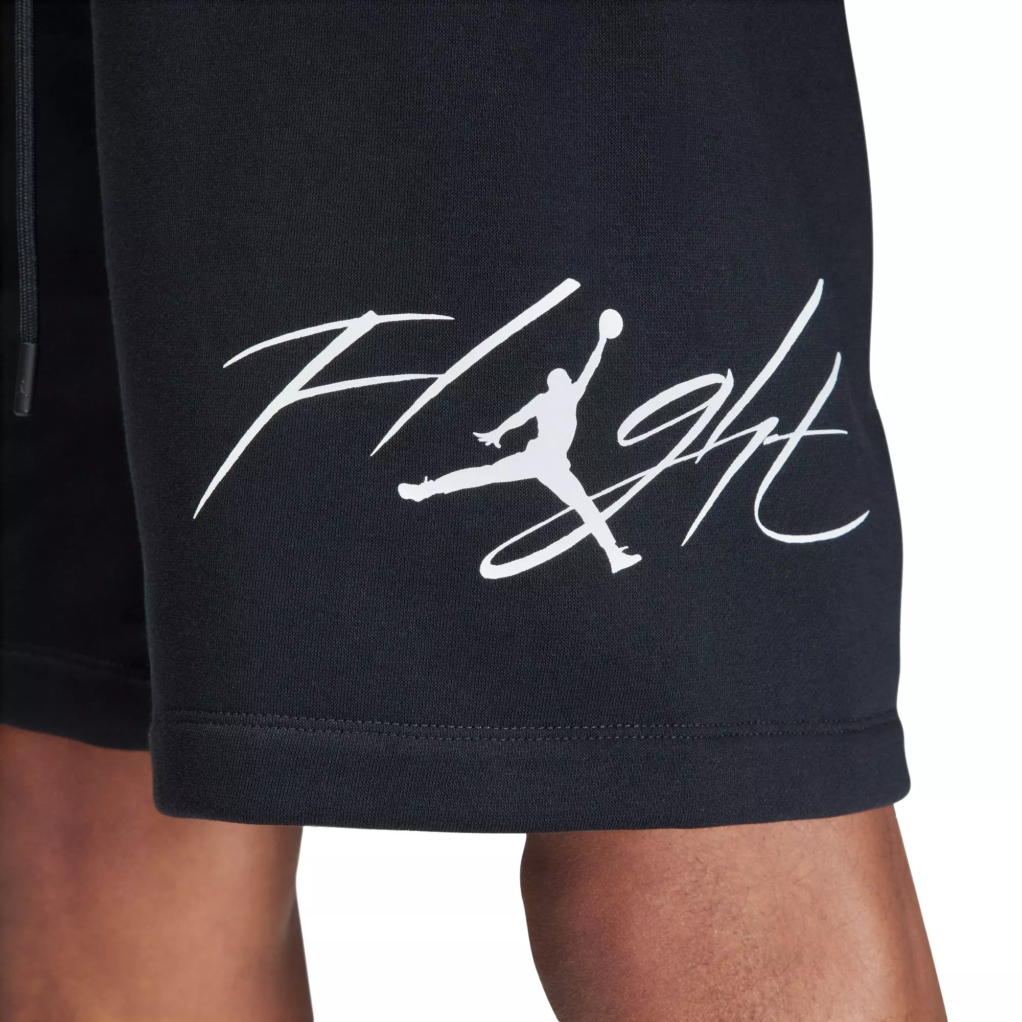 Jordan Men's Flight Brooklyn Fleece Shorts - Black - BLACK