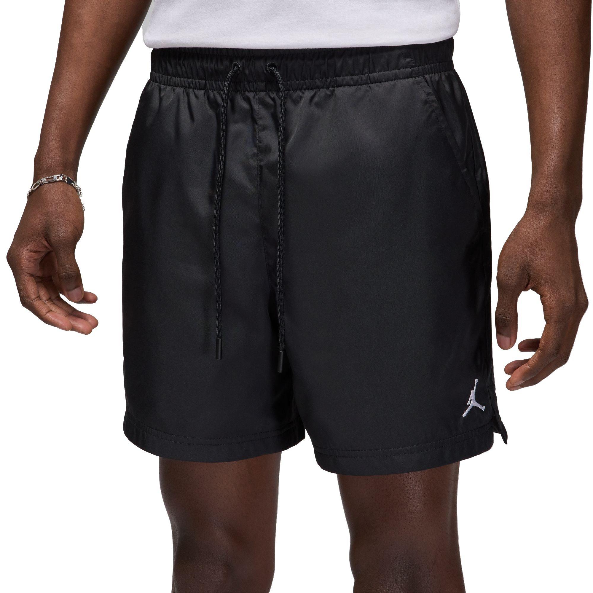 Jordan Men's 5-Inch Essentials Poolside Shorts - BLACK Thumbnail View 1