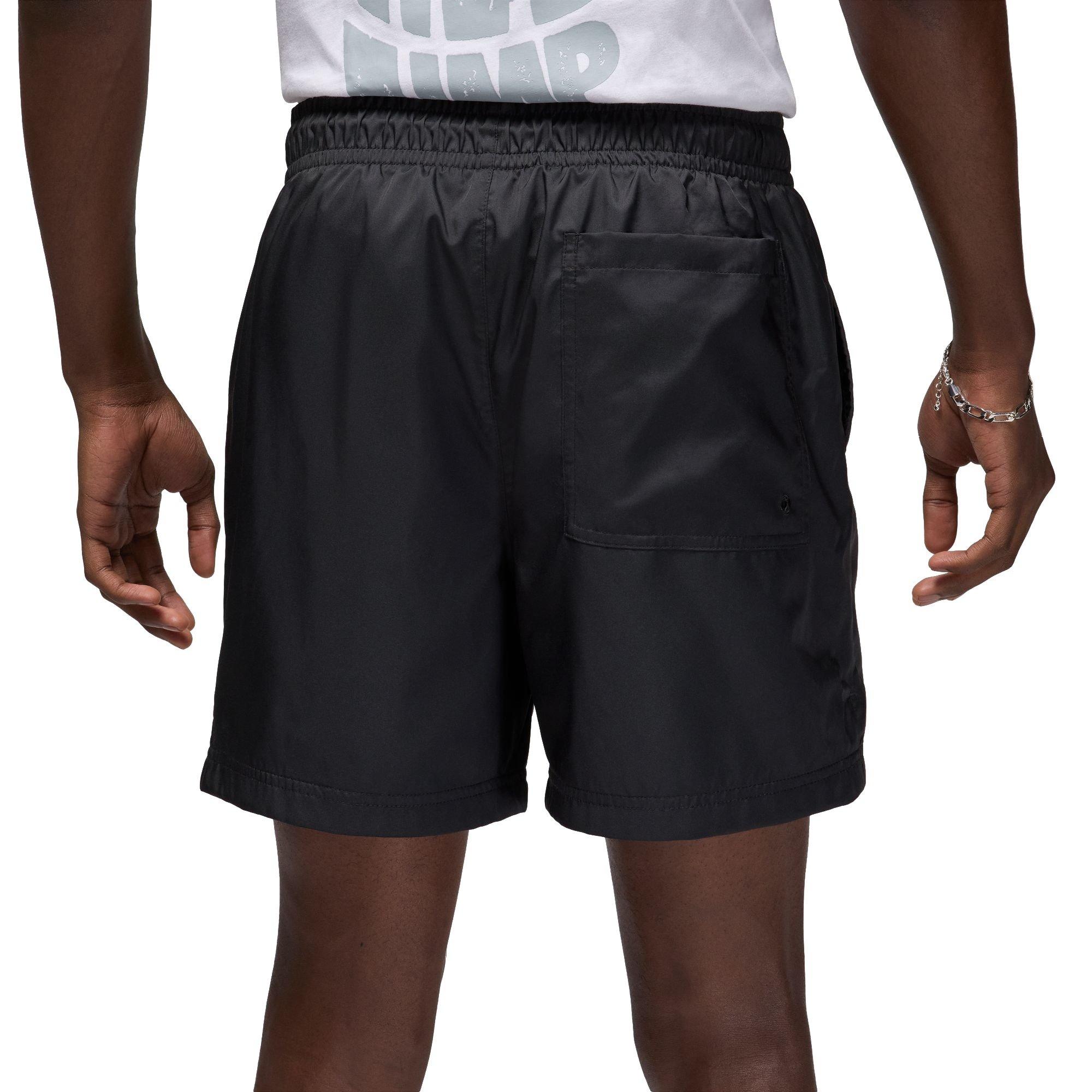 Jordan Men's 5-Inch Essentials Poolside Shorts - BLACK Thumbnail View 2