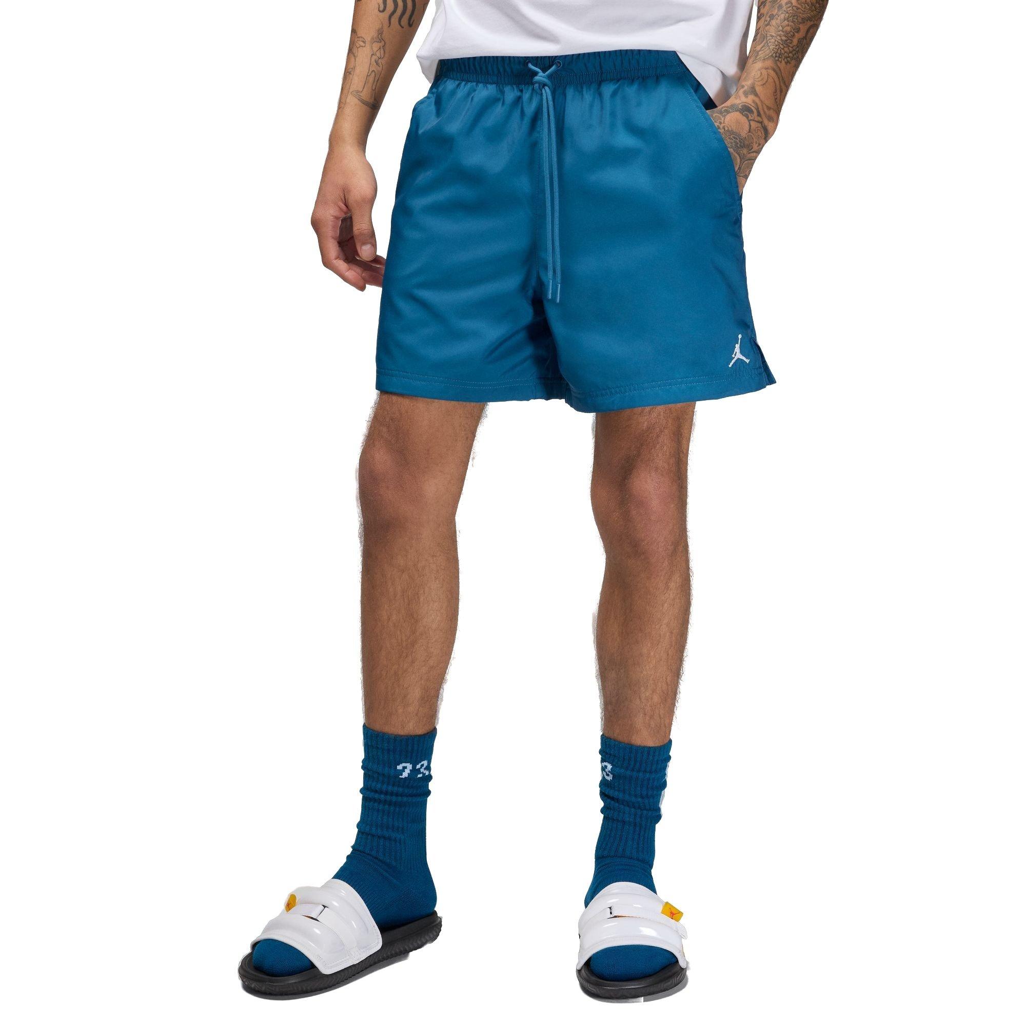 Jordan Men's Essential 5-Inch Pool Side Shorts - BLUE Thumbnail View 3