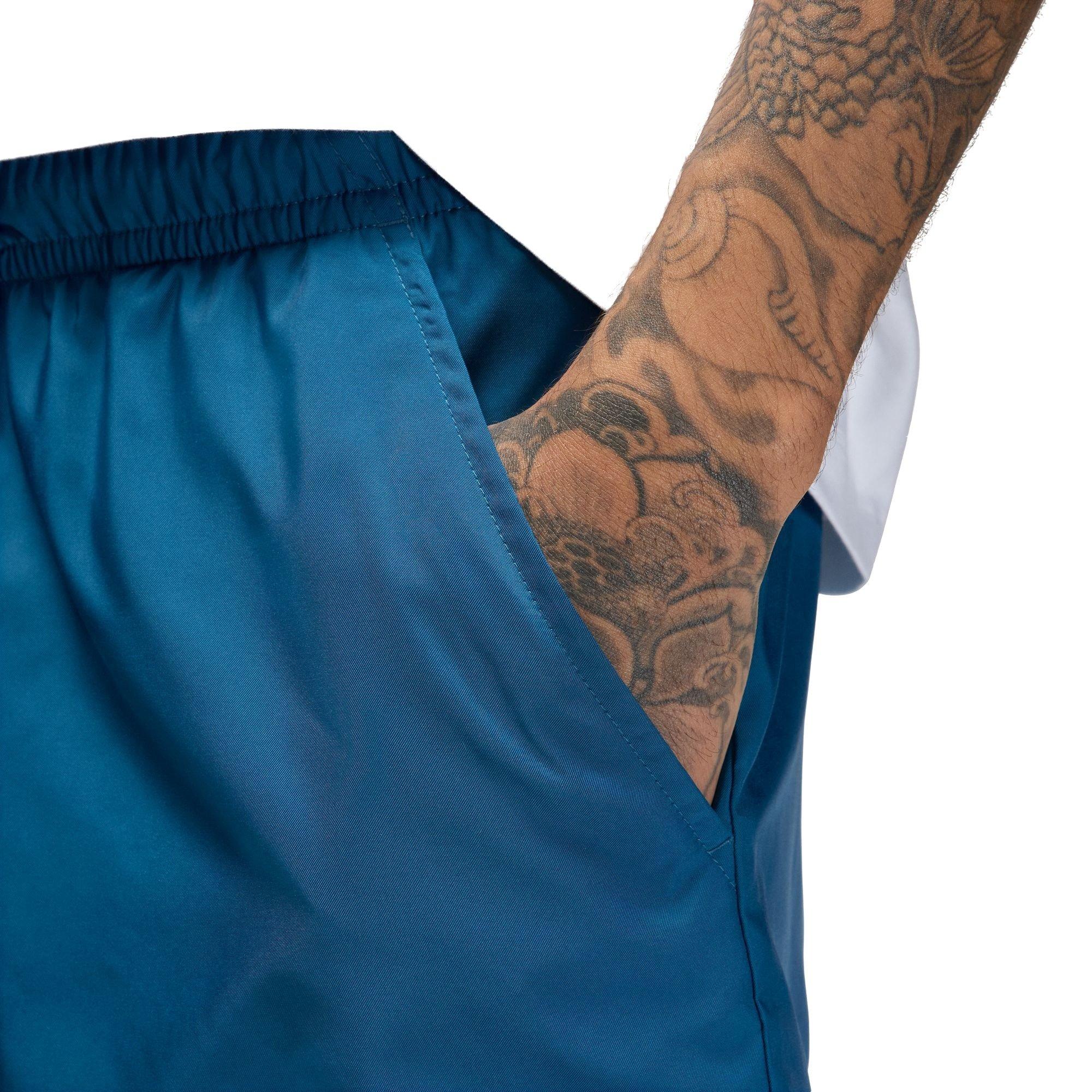 Jordan Men's Essential 5-Inch Pool Side Shorts - BLUE Thumbnail View 6