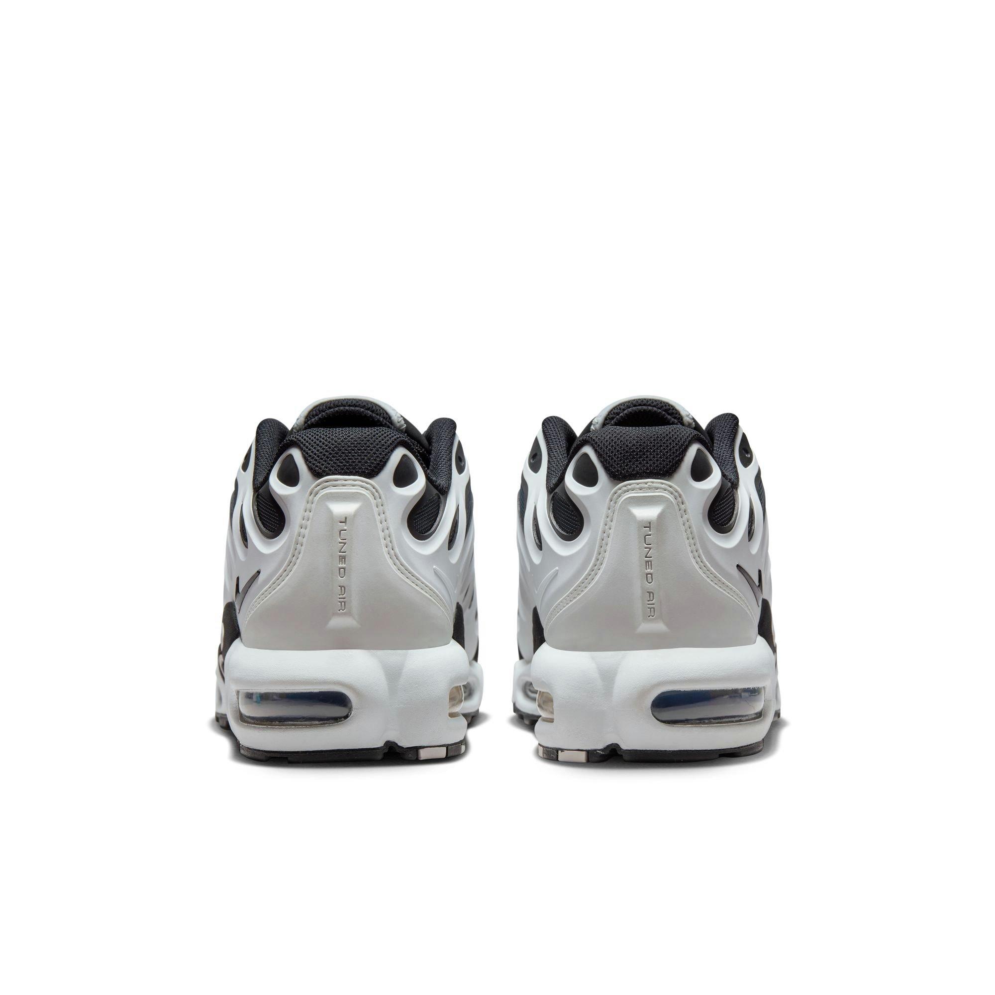Nike Air Max Plus Drift "White/Black/Metallic Silver" Men's Shoe - WHITE/BLACK Thumbnail View 5