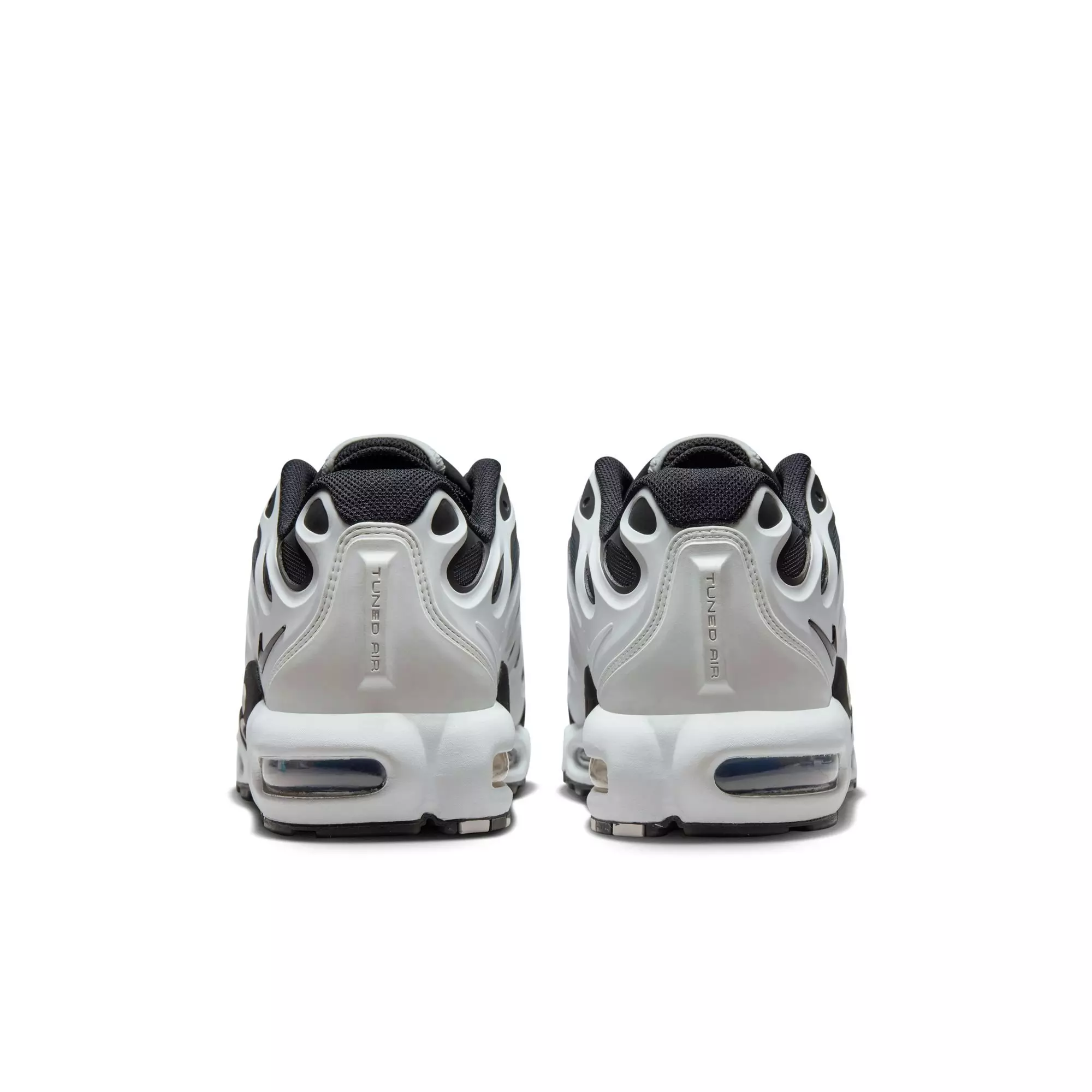Nike Air Max Plus Drift "White/Black/Metallic Silver" Men's Shoe - WHITE/BLACK