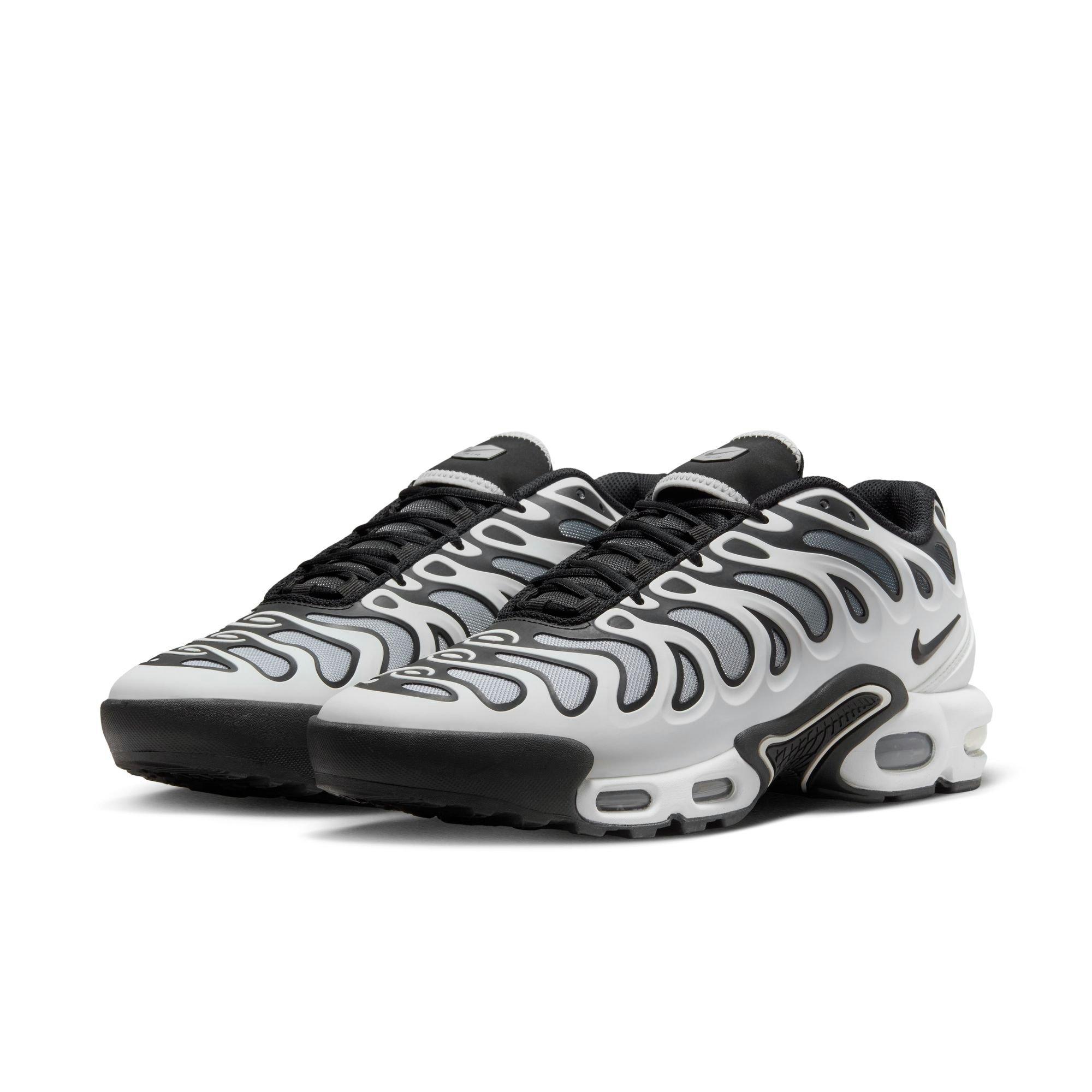 Nike Air Max Plus Drift Men's "White/Black/Metallic Silver" Shoe