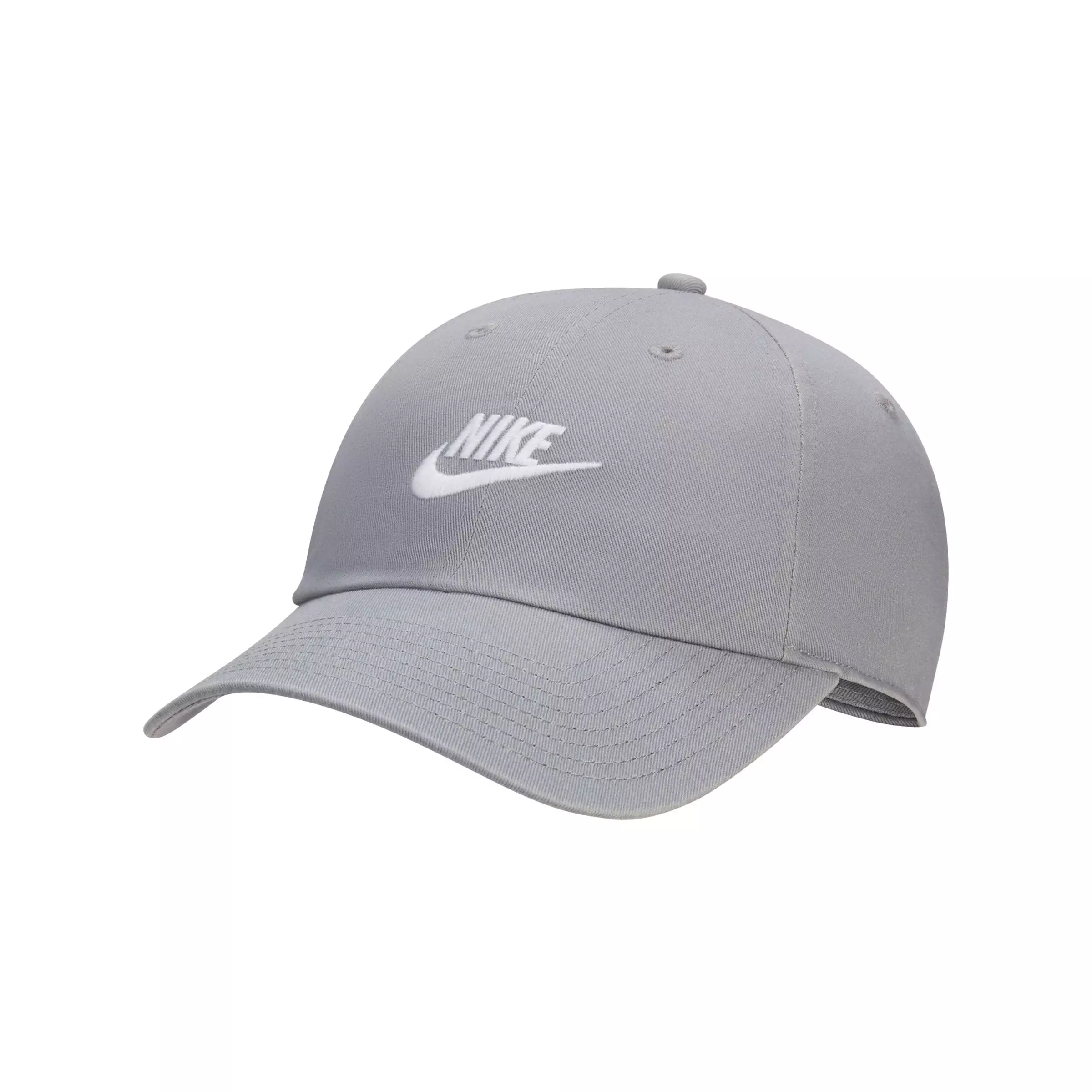 Nike Club Unstructured Futura Wash Adjustable Cap-Grey - GREY