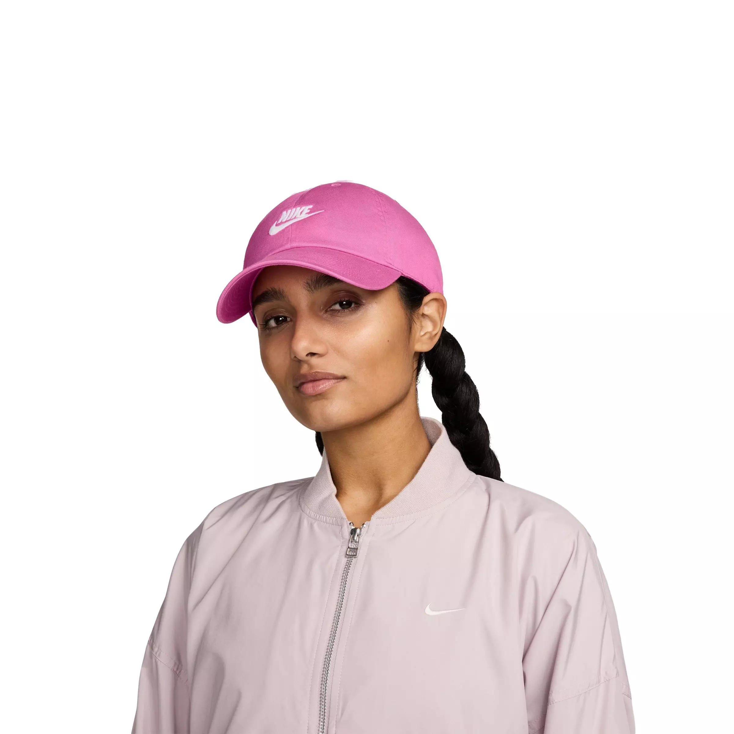 Nike Sportswear Futura Washed Adjustable Hat-Playful Pink - PINK/BLACK