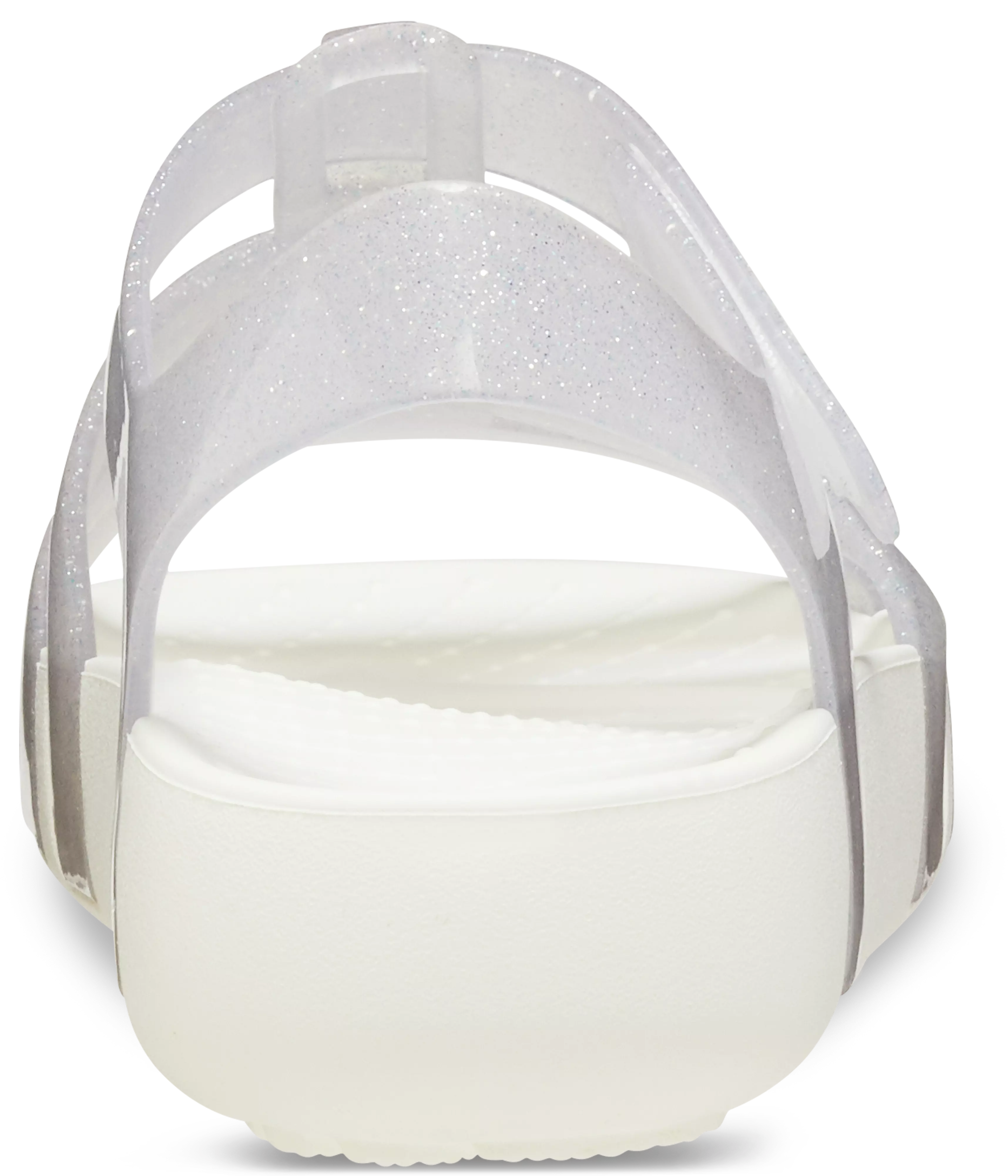 Crocs Isabella Jelly "White" Preschool Girls' Sandal - WHITE