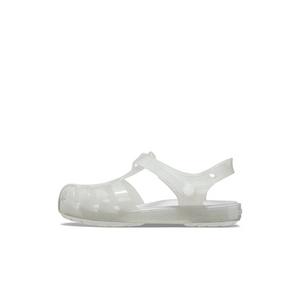 Crocs Isabella Fisherman "Silver Glitter" Toddler Girls' Sandal