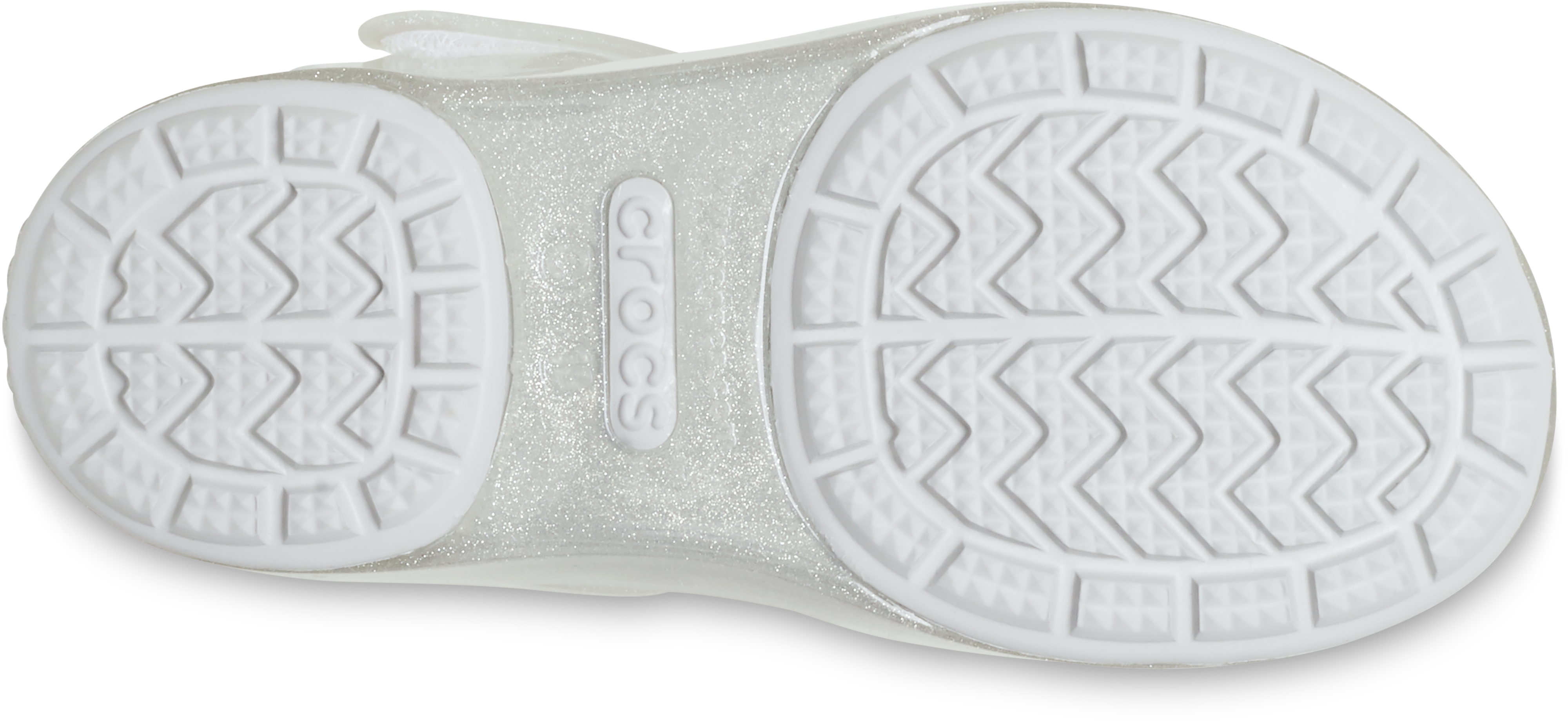 Crocs Isabella Fisherman Toddler Girls' "Silver Glitter" Sandal