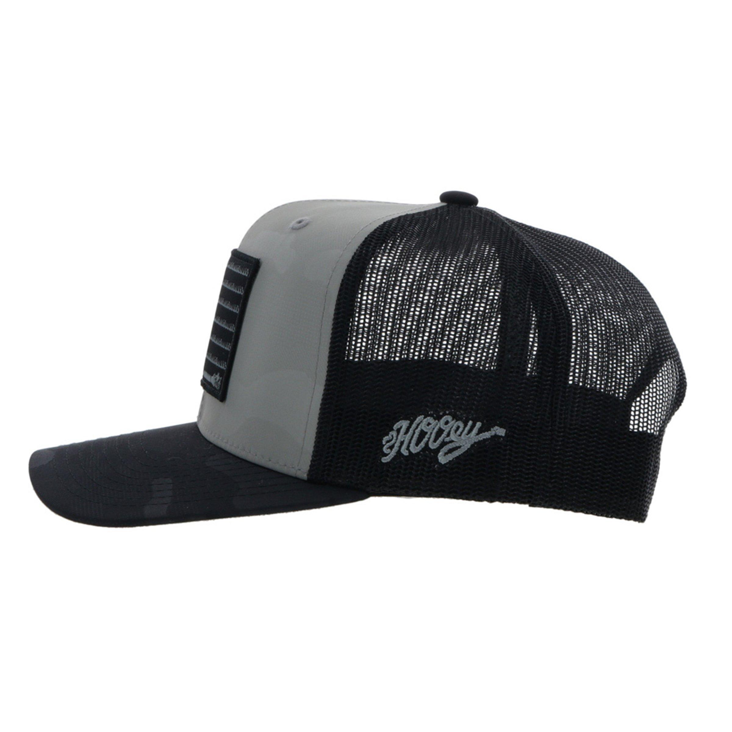 Hooey Liberty Flag Snapback Hat-Grey - GREY/BLACK Thumbnail View 3