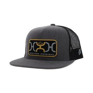 Hooey Loop Snapback Hat-Grey/Black