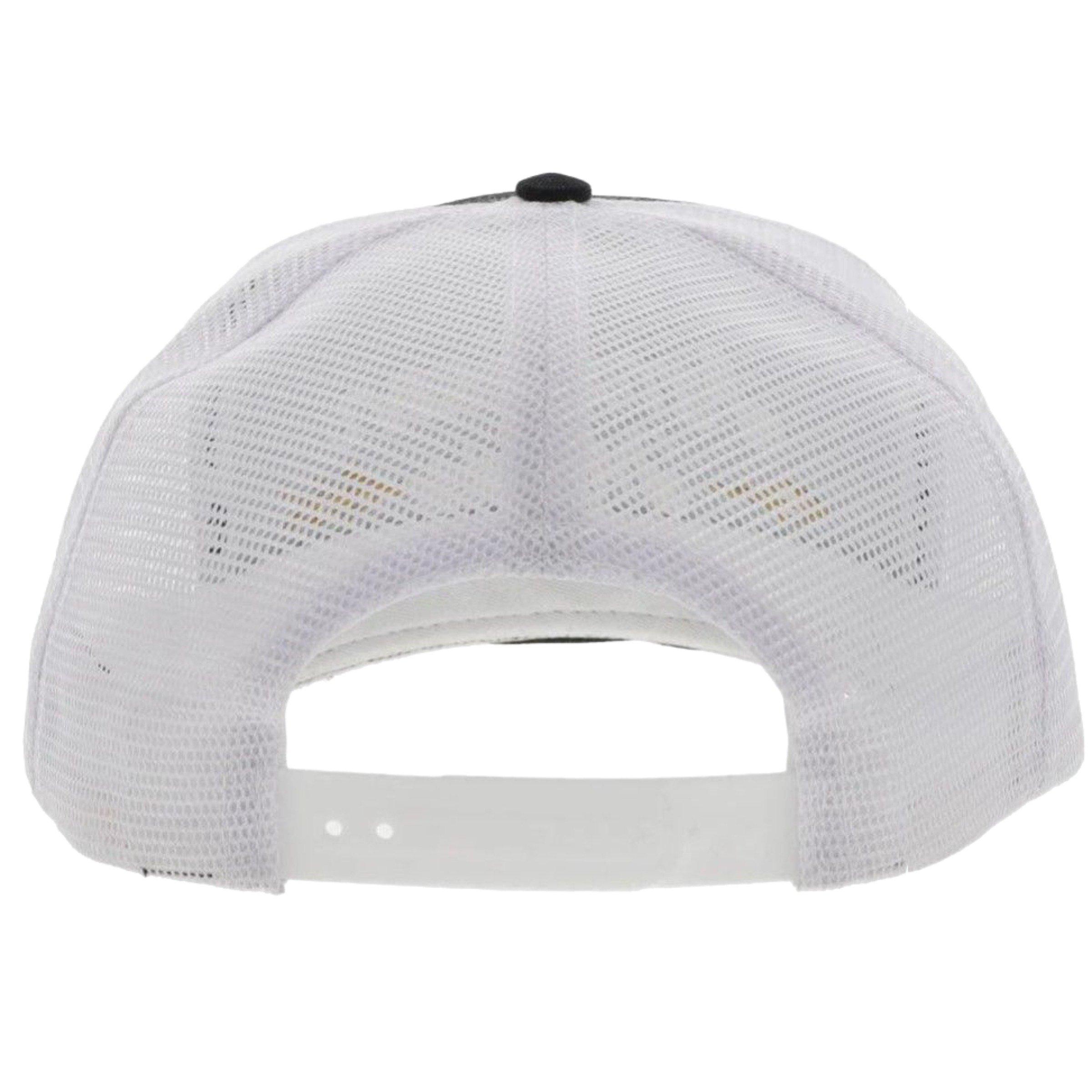 Hooey American Made Snapback Hat-Black/White - BLACK/WHITE Thumbnail View 2