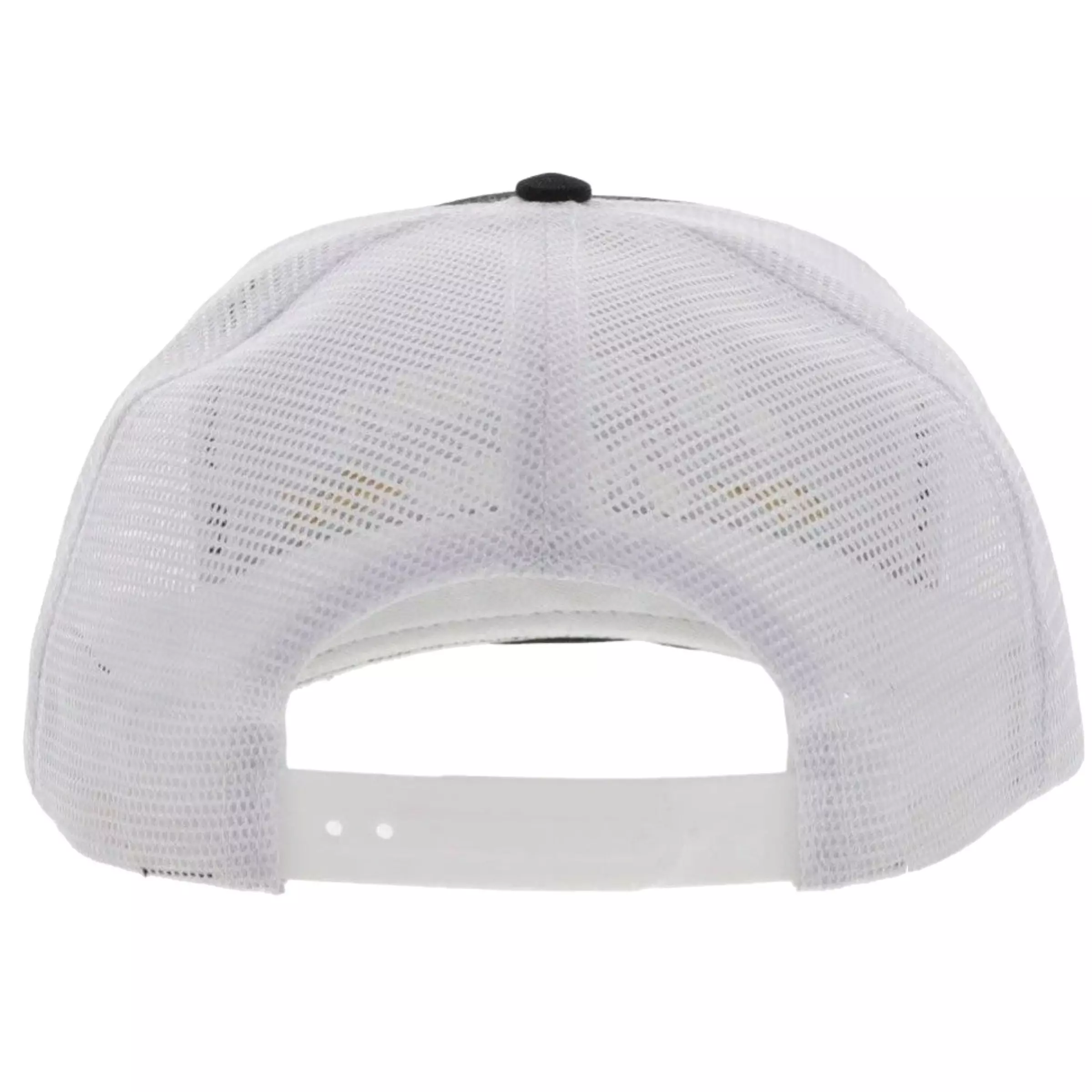 Hooey American Made Snapback Hat-Black/White - BLACK/WHITE