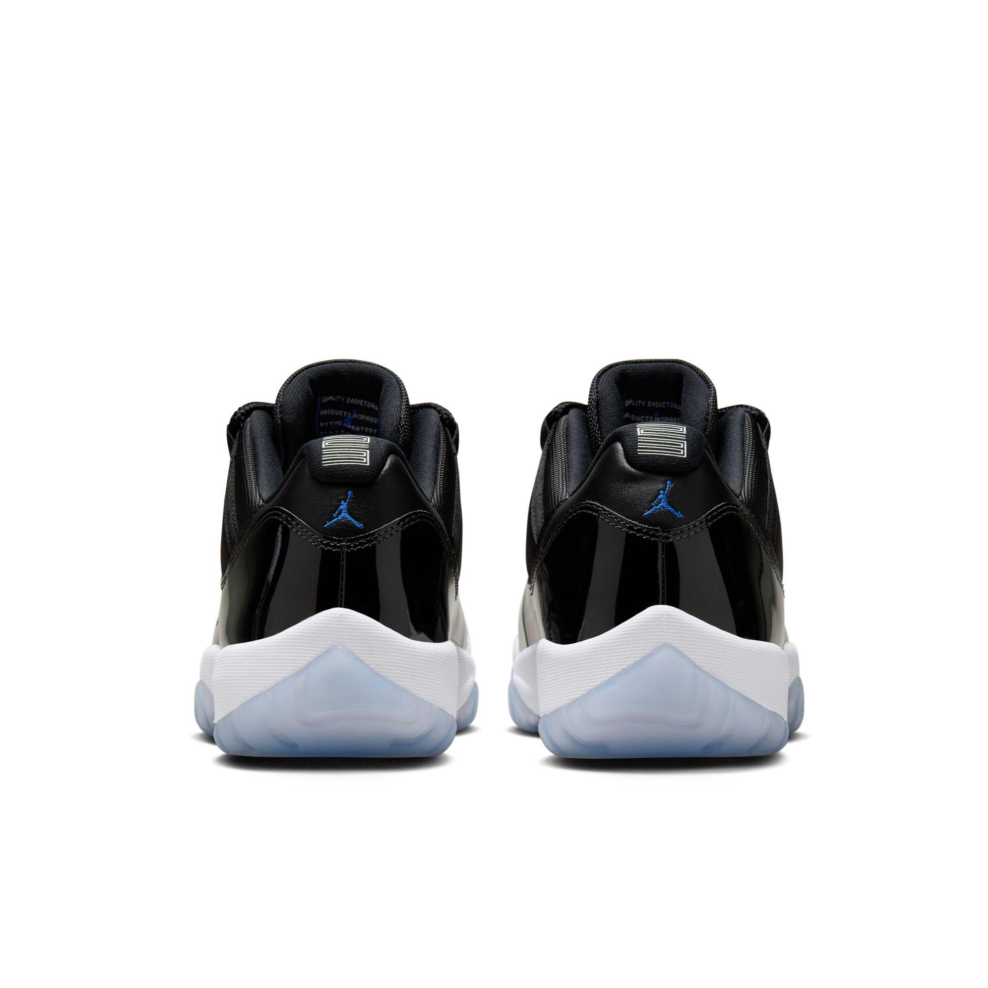 Jordan 11 Retro Low "Black/Varsity Royal" Men's Shoe - BLACK/VARSITY ROYAL/WHITE Thumbnail View 9