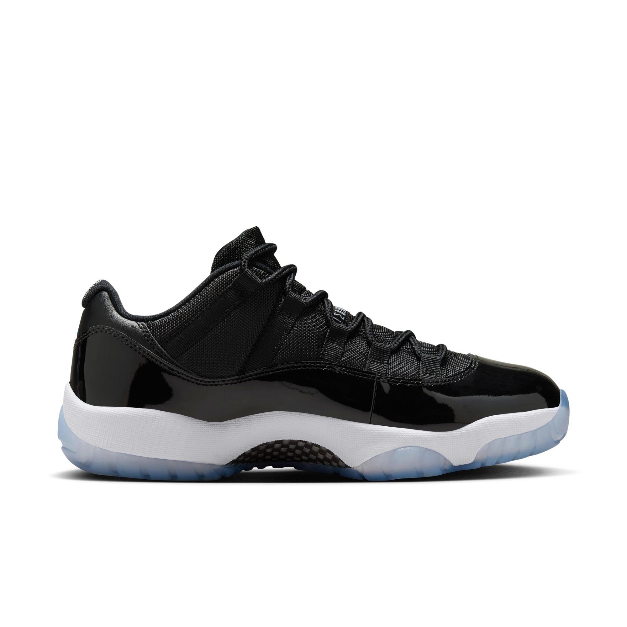 Jordan 11 Retro Low "Black/Varsity Royal" Men's Shoe - BLACK/VARSITY ROYAL/WHITE Thumbnail View 2