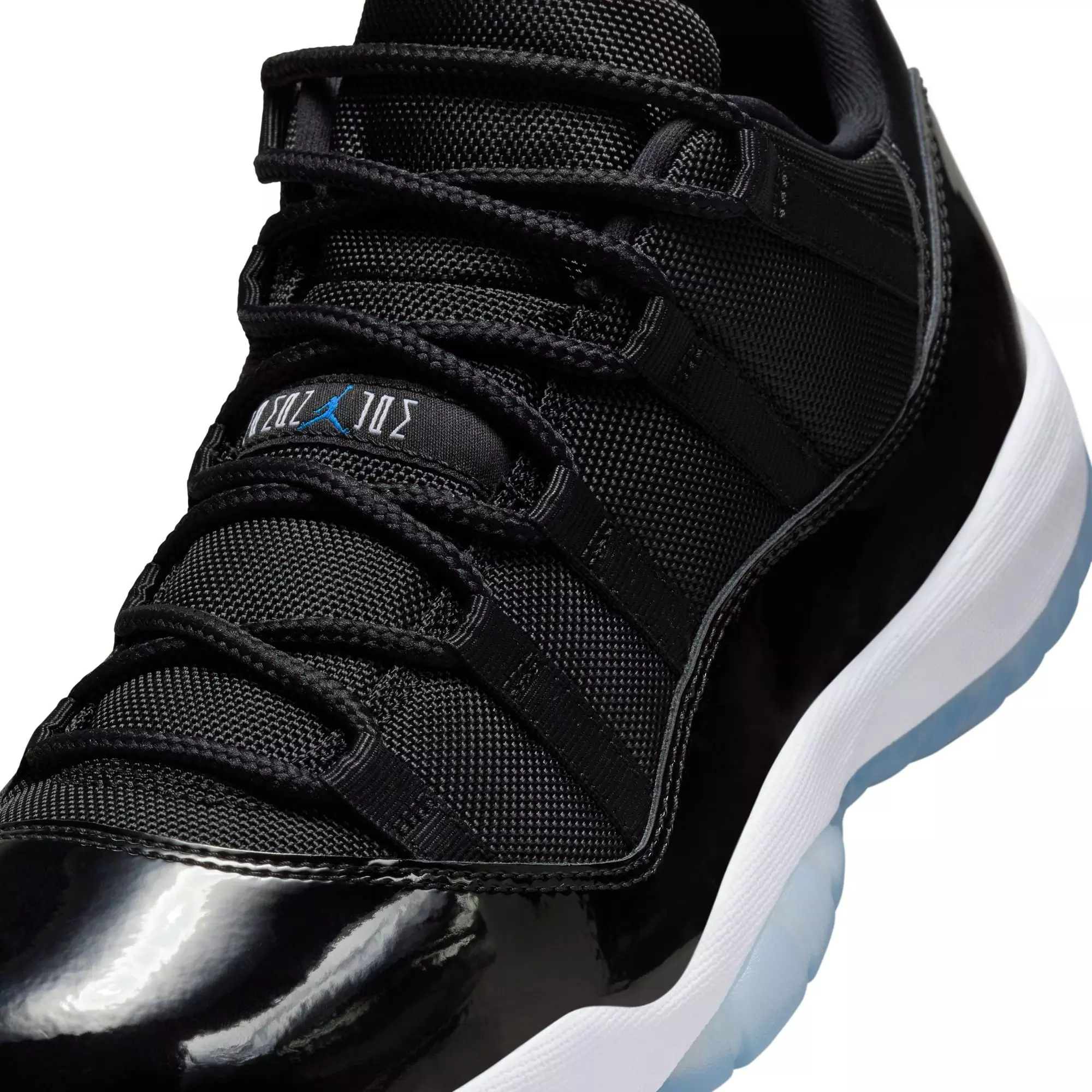 Jordan 11 Retro Low "Black/Varsity Royal" Men's Shoe - BLACK/VARSITY ROYAL/WHITE
