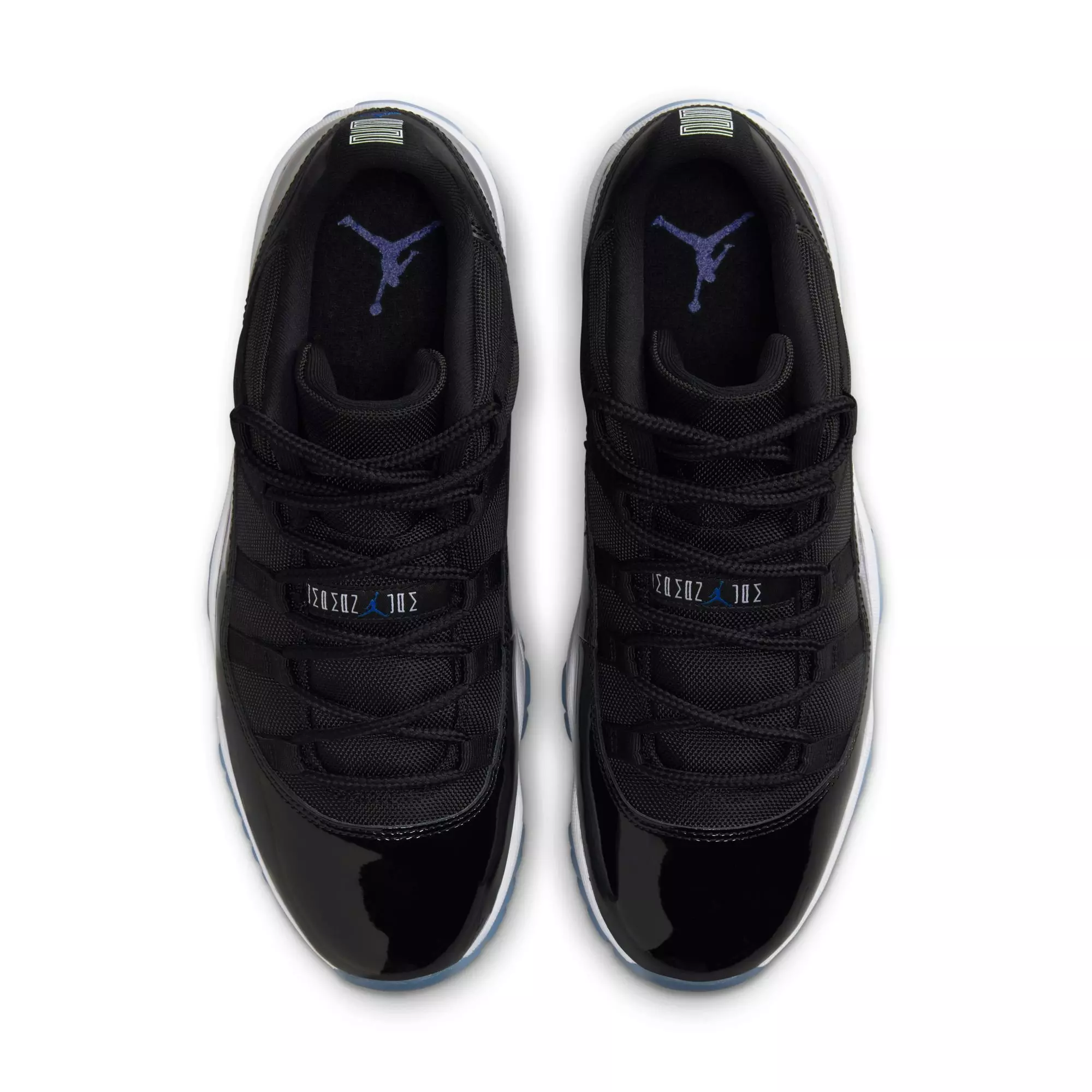 Jordan 11 Retro Low "Black/Varsity Royal" Men's Shoe - BLACK/VARSITY ROYAL/WHITE