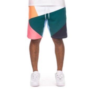 AKOO Men's Pitfall Shorts - Multi - WHITE/MULTI