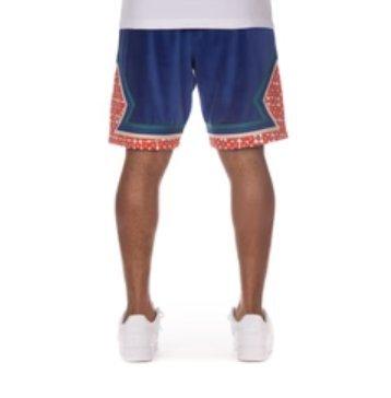 AKOO Guard Velour Men's Blue Short