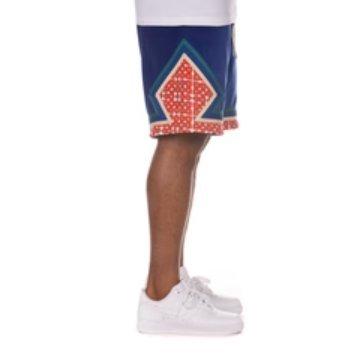 AKOO Guard Velour Men's Blue Short