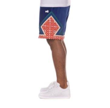 AKOO Guard Velour Men's Blue Short