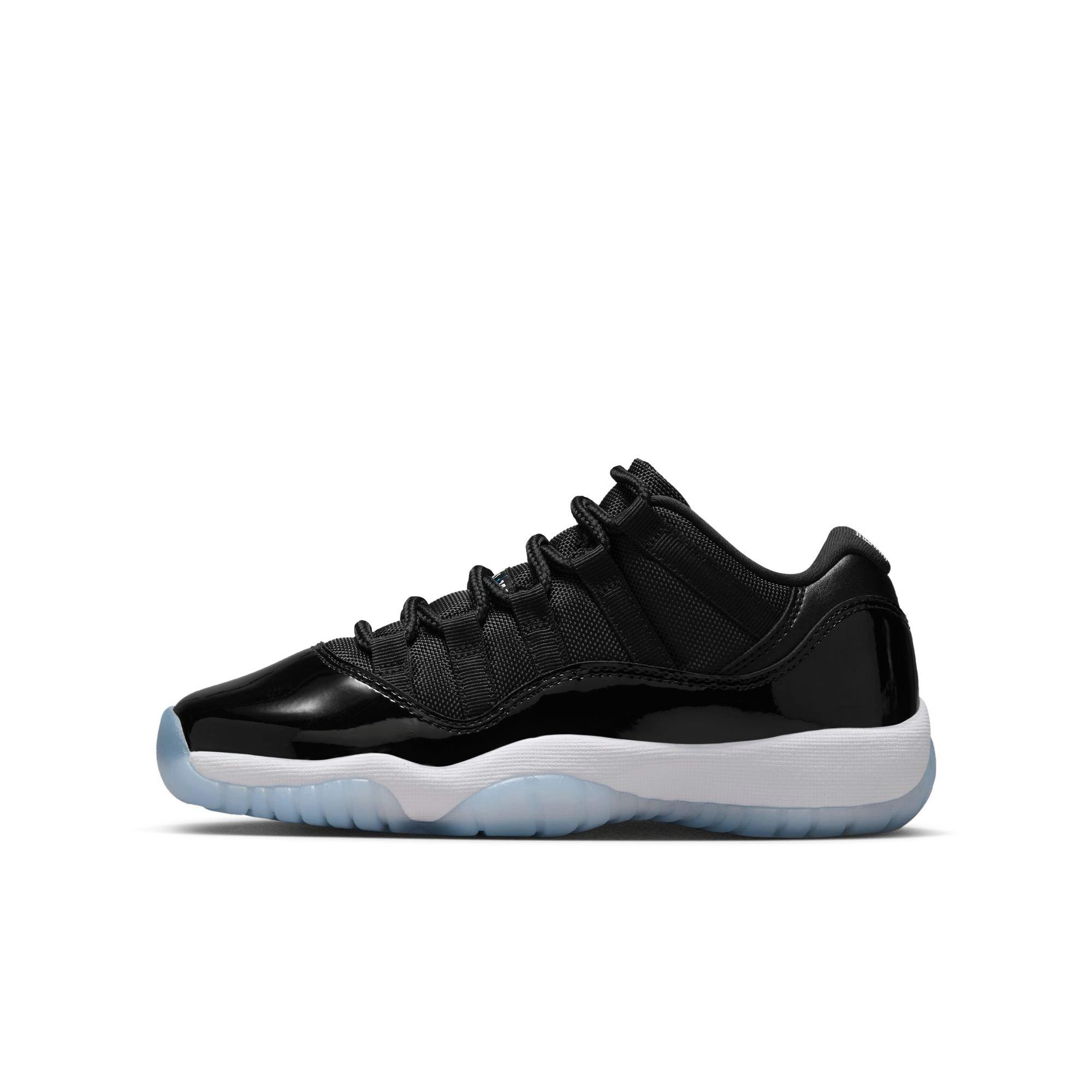 Jordan 11 Retro Low Grade School Kids' "Black/Varsity Royal" Shoe