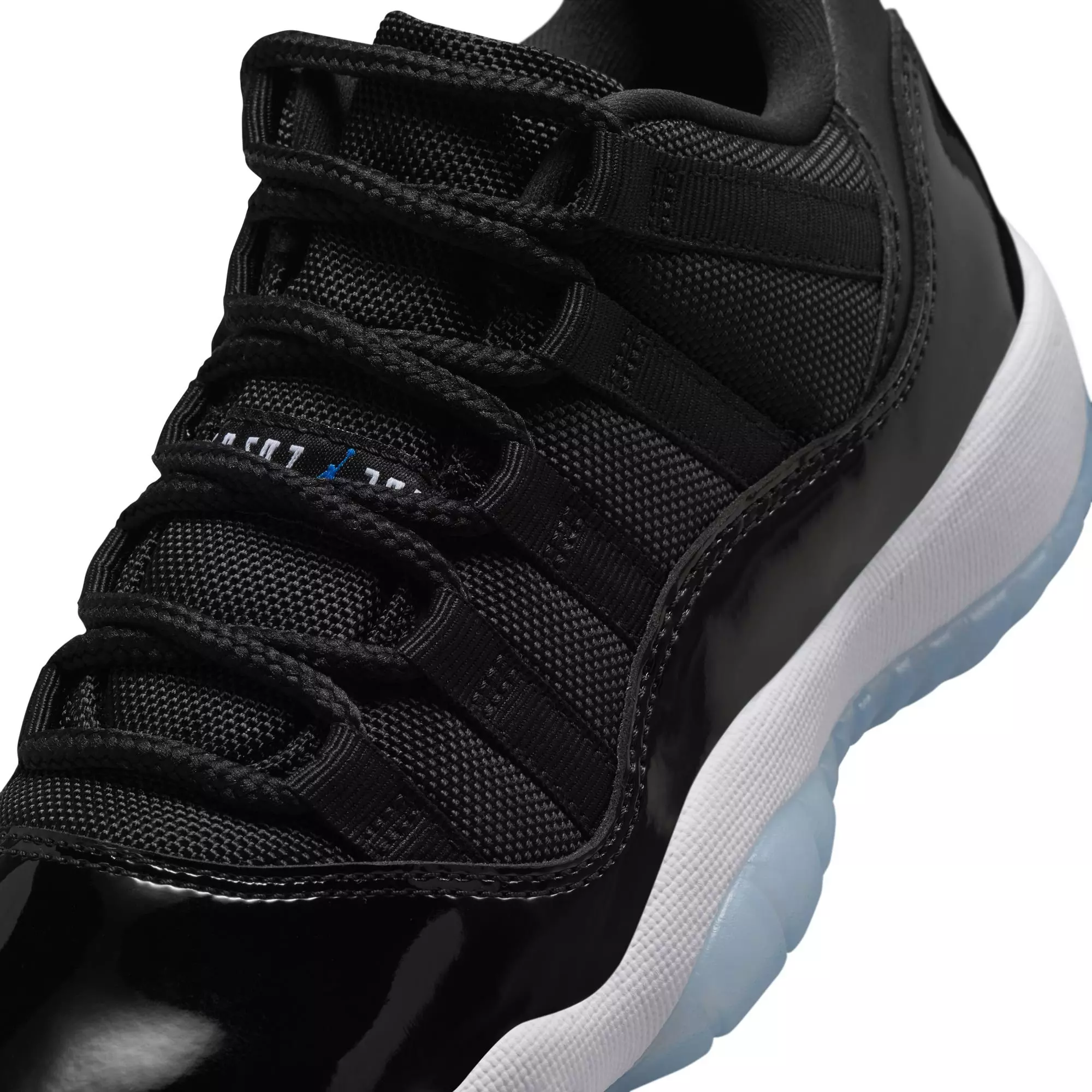Jordan 11 Retro Low "Black/Varsity Royal" Grade School Kids' Shoe - BLACK/VARSITY ROYAL/WHITE